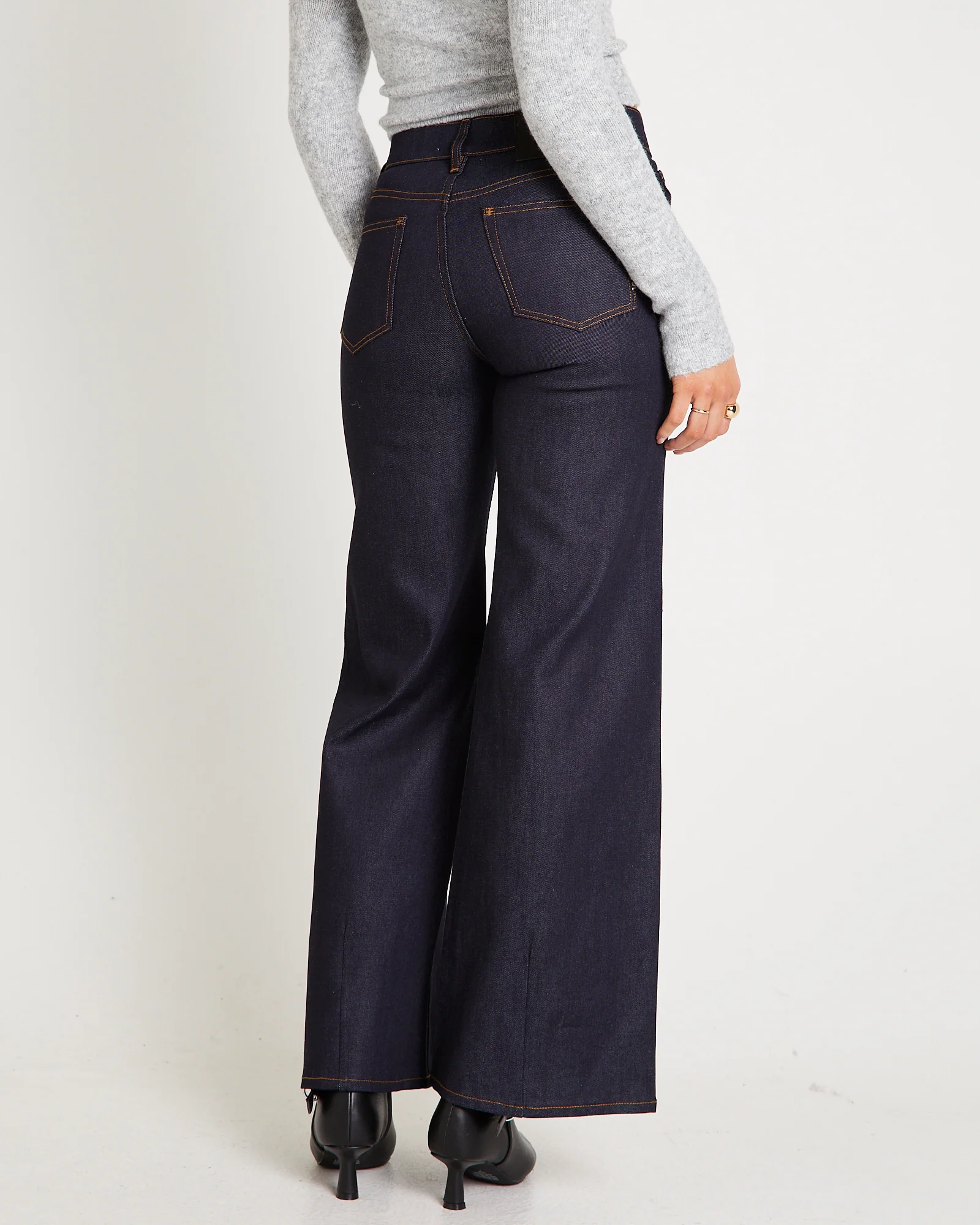 Eva Wide Denim Jeans - Image 3