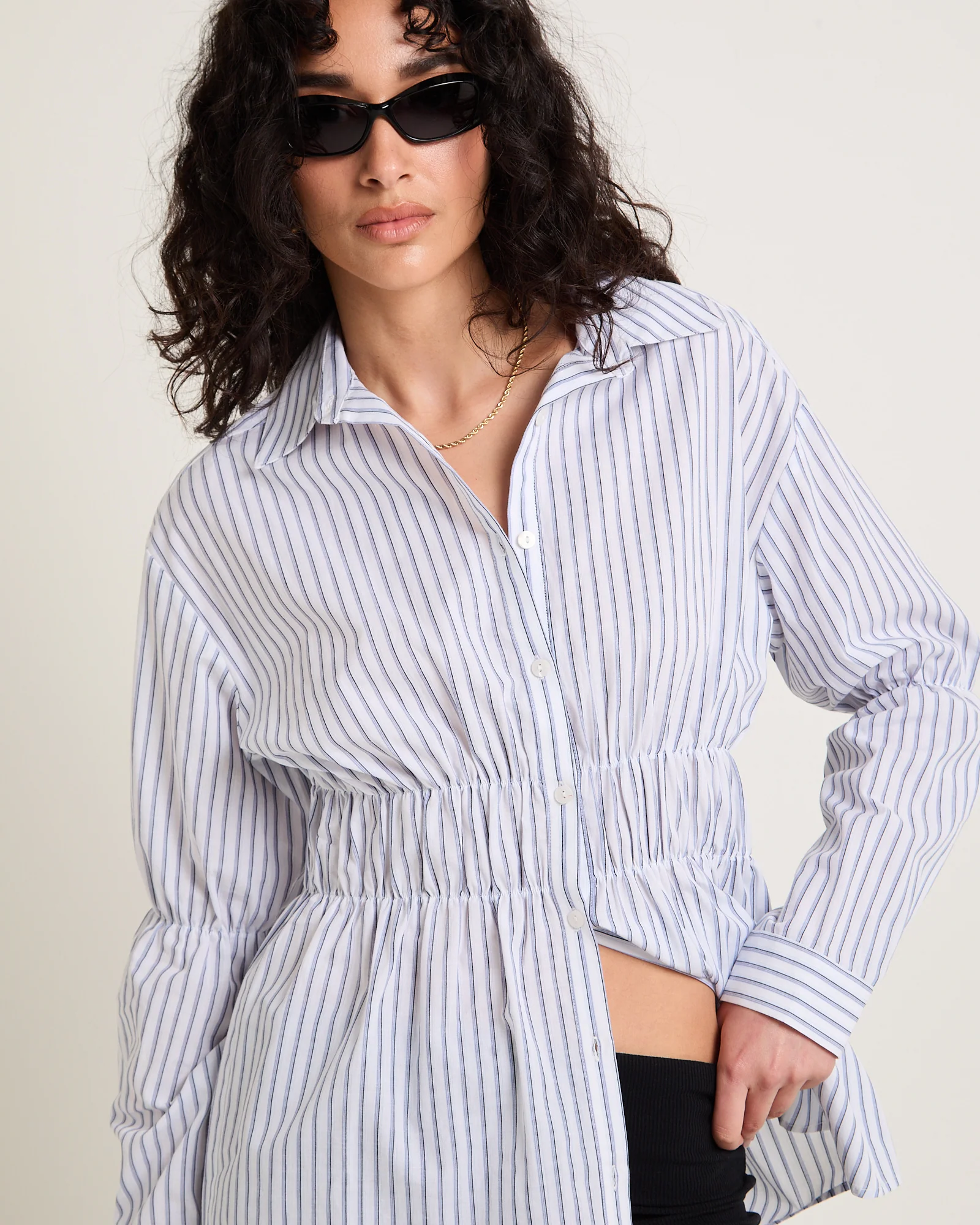 Evelyn Button Down Shirt - Image 5