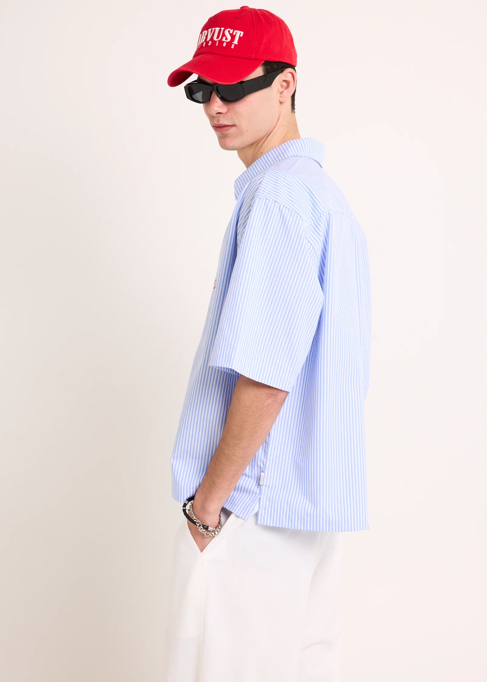 Everyday Cropped Short Sleeve Shirt - Image 4