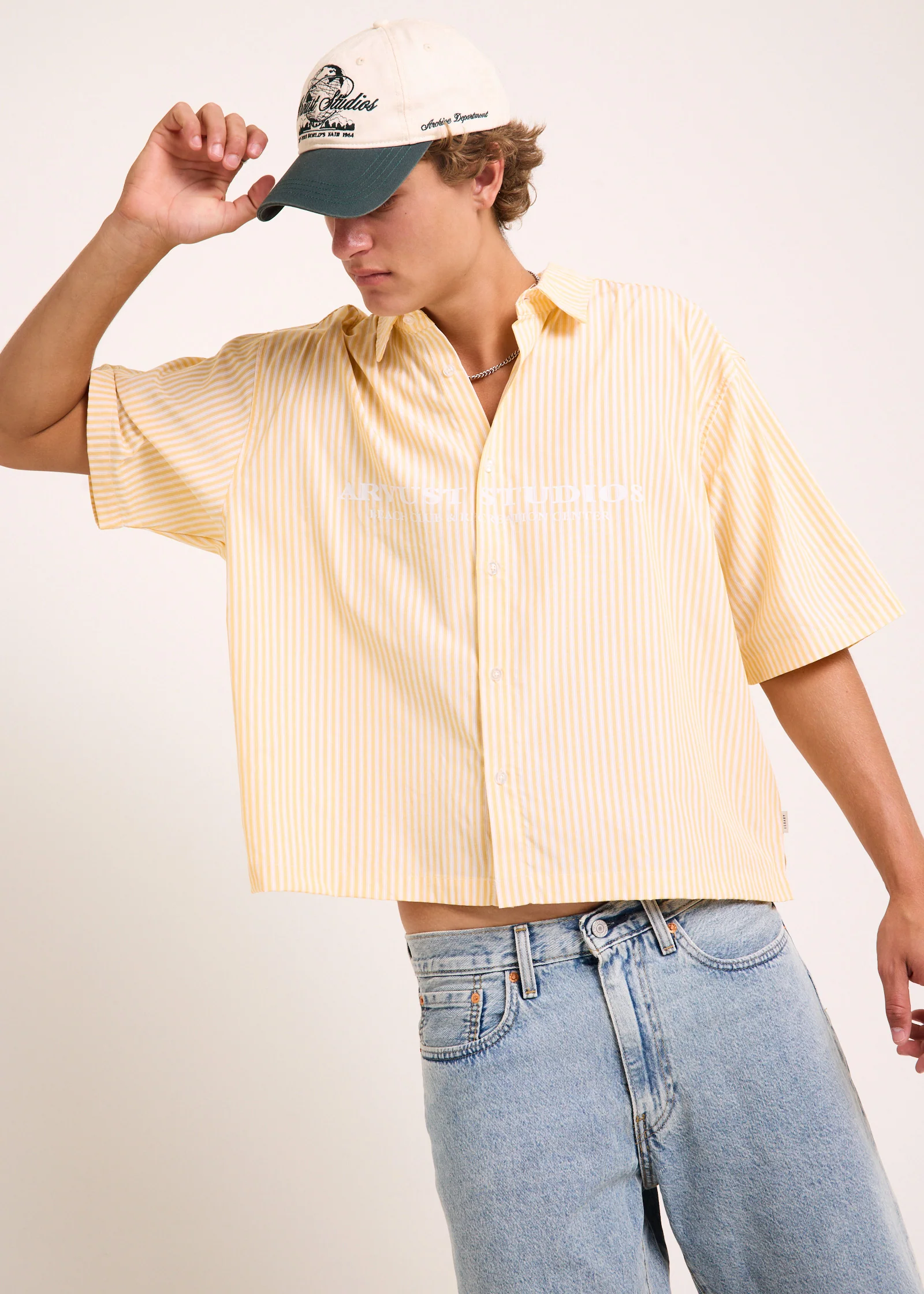 Everyday Cropped Short Sleeve Shirt