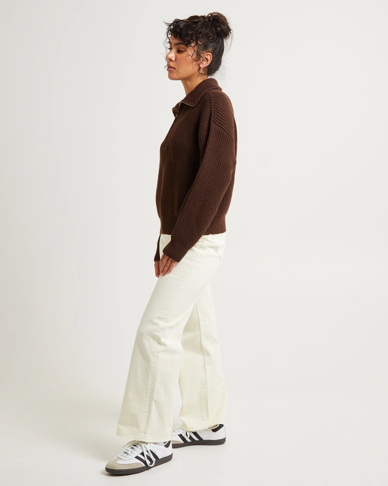 Ezra Half Zip Knit Pull Over - Image 4