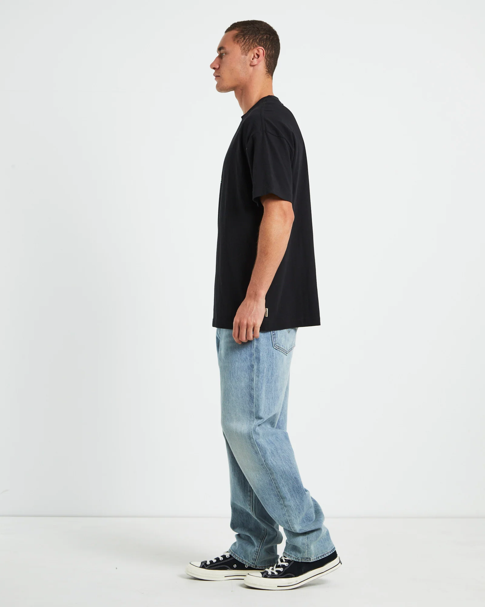 Fantasy Short Sleeve T-Shirt in Black - Image 4