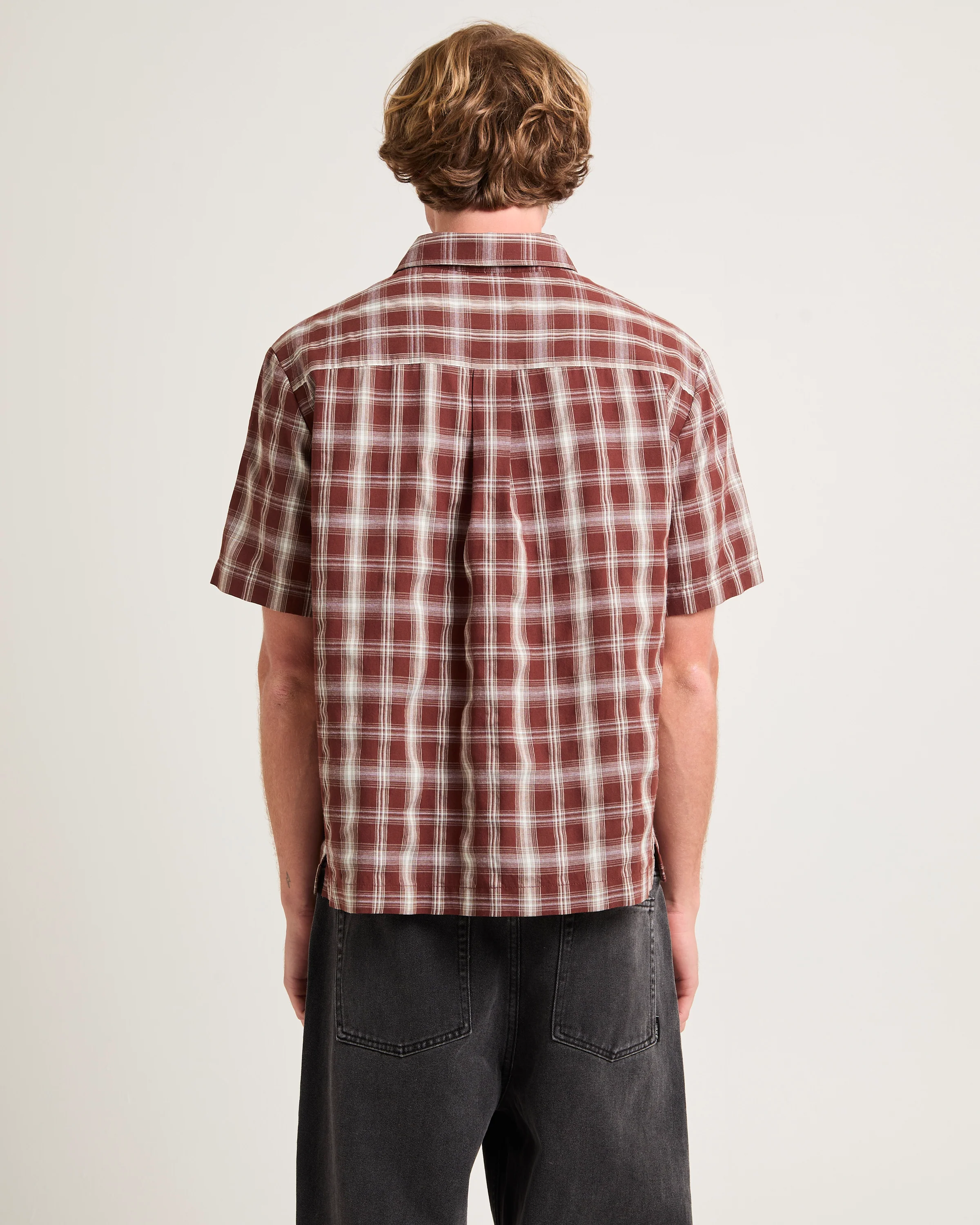 Figment Box Short Sleeve Check Shirt - Image 2