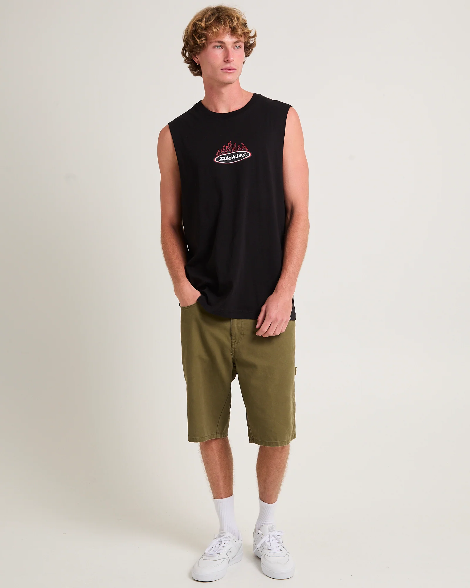 Fire Boy Muscle Tank Top - Image 3