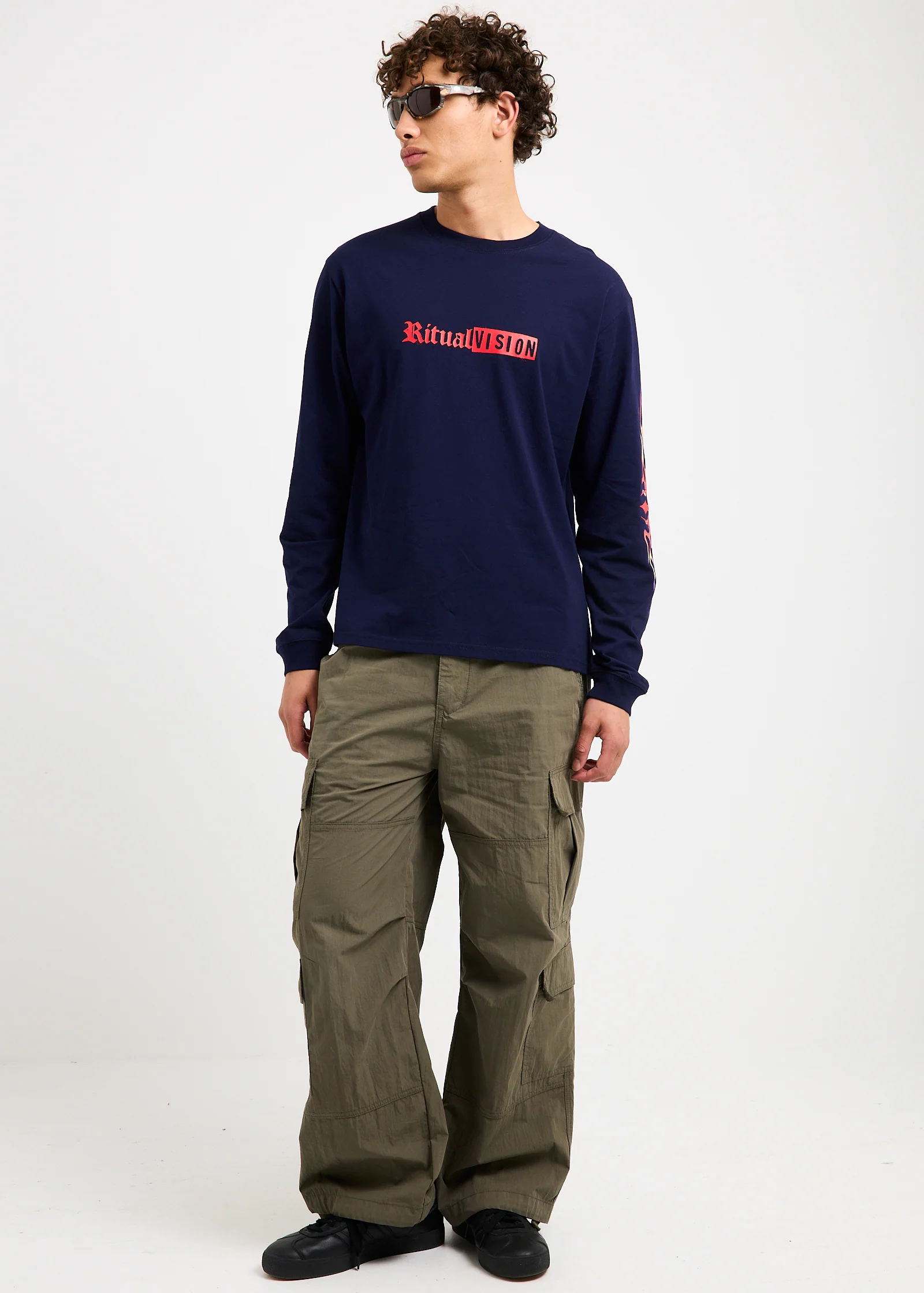 Flame Long Sleeve Tee - Image 3
