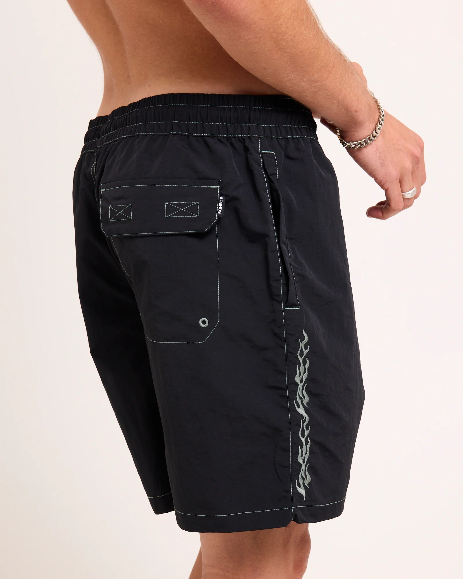 Flame On Baywatch Short 18" - Image 5