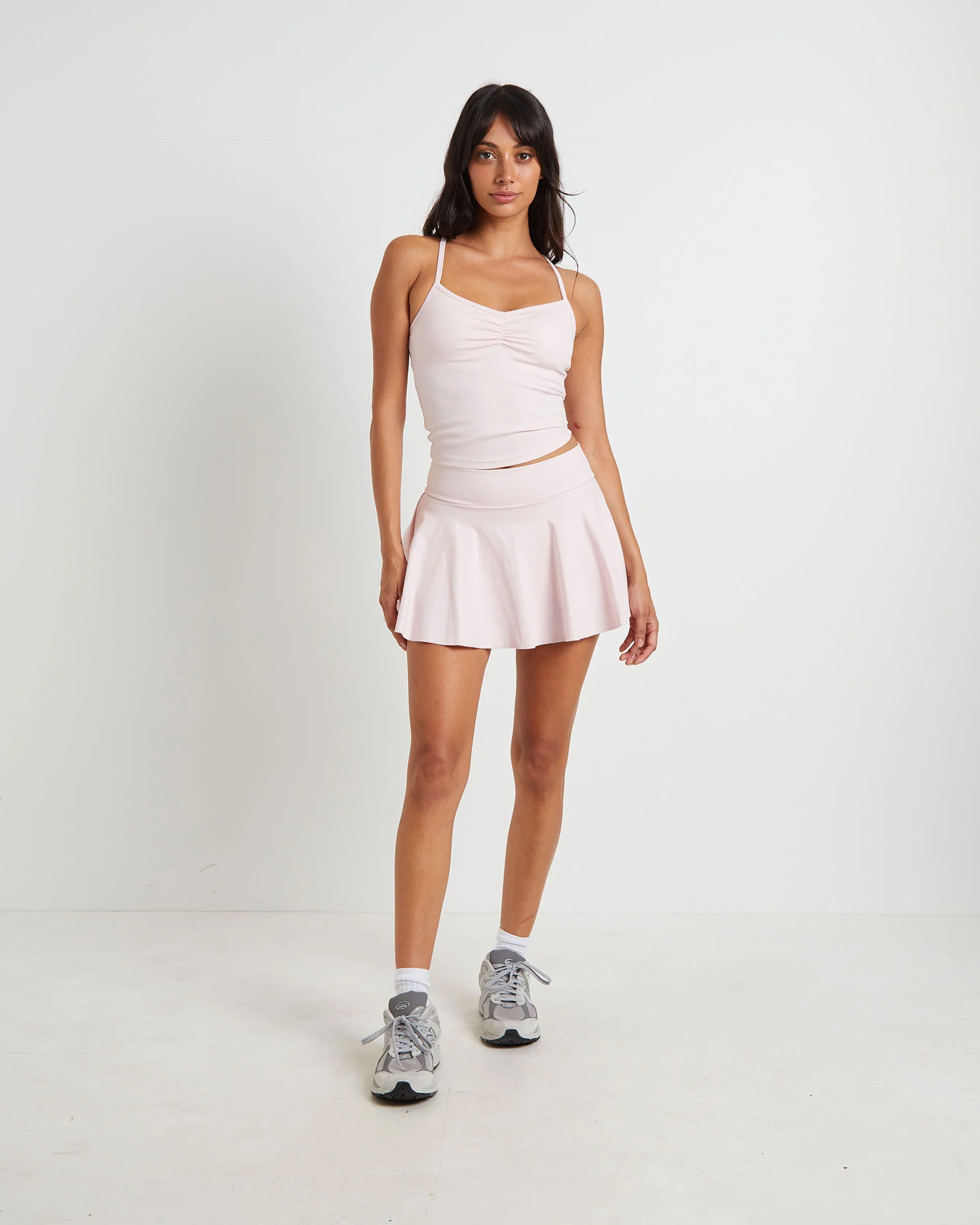 Flippy Ballet Skort in Ballet Pink - Image 3
