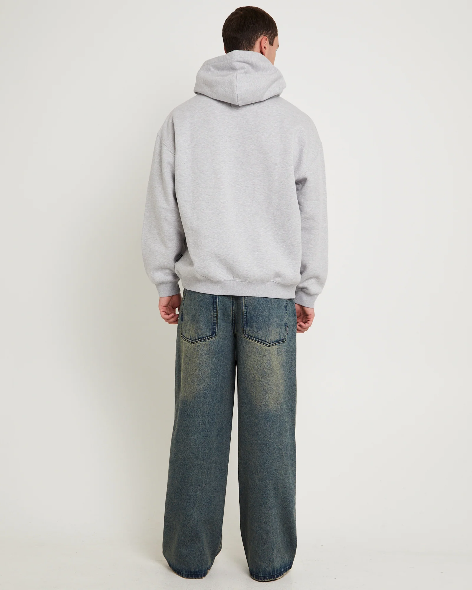 Fluid Baggy Denim Jeans - Image 2