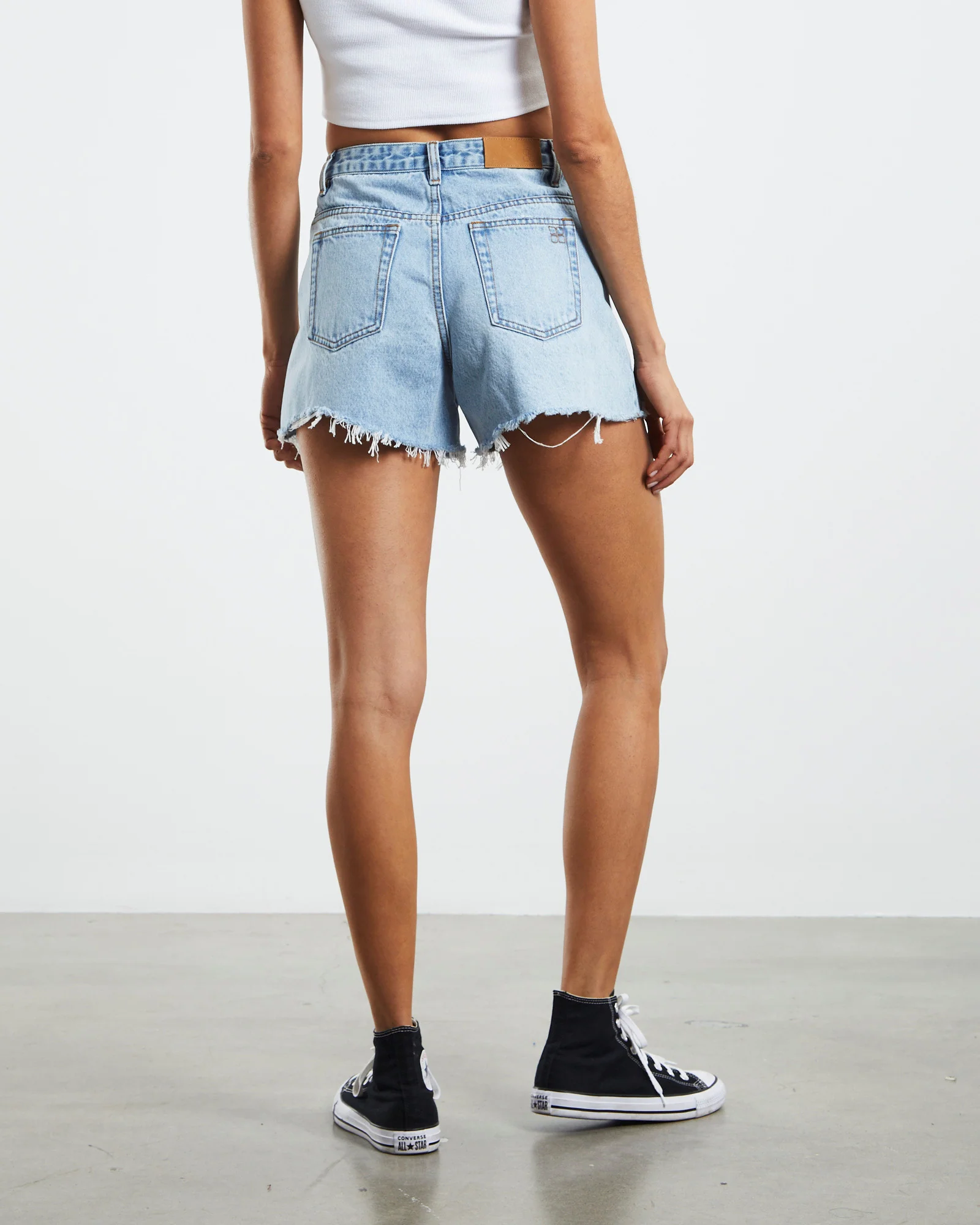 Frankie Decon Denim Shorts - Image 2