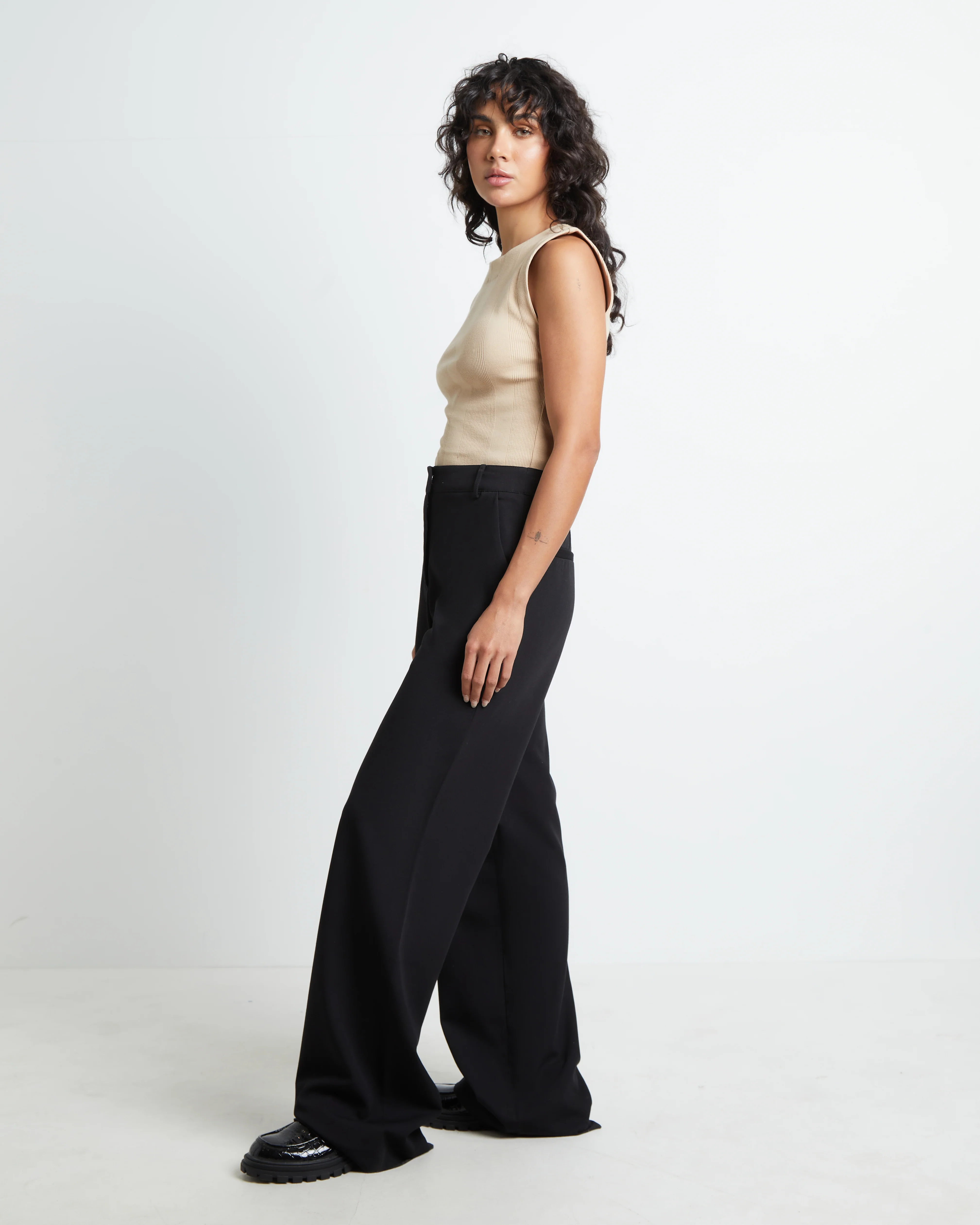 Frenchie 90s Top in Oat - Image 4