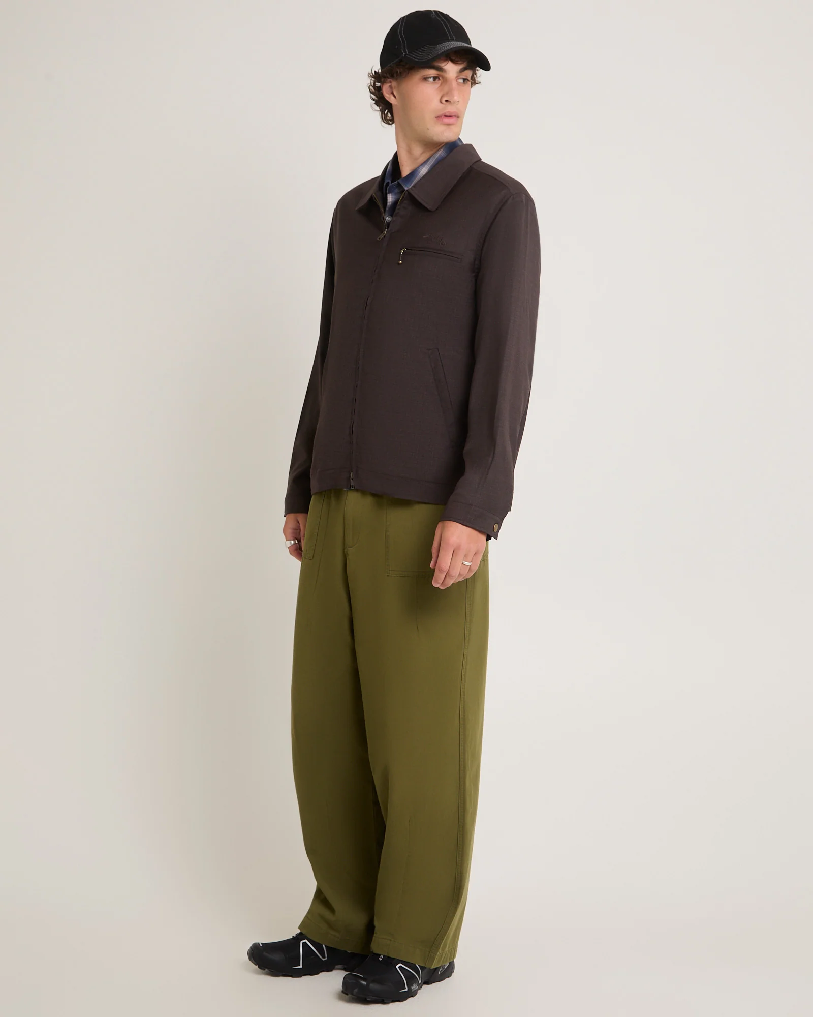 Gaberdine Zip Jacket - Image 2