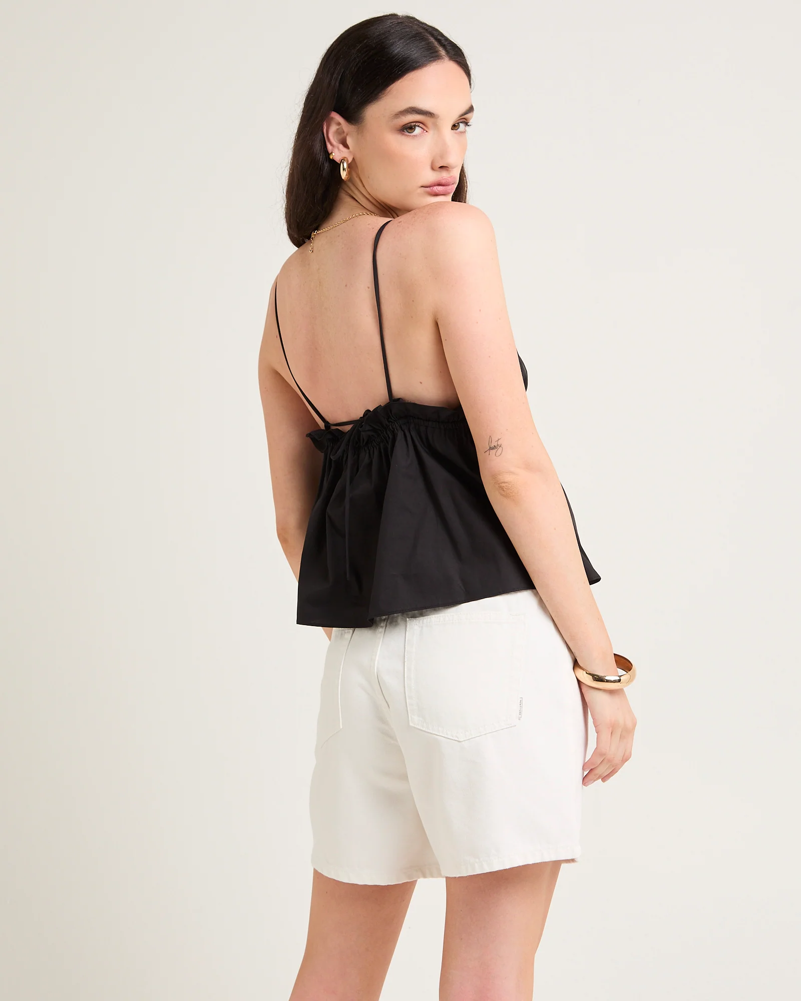 Gia Poplin Frill Cami - Image 2