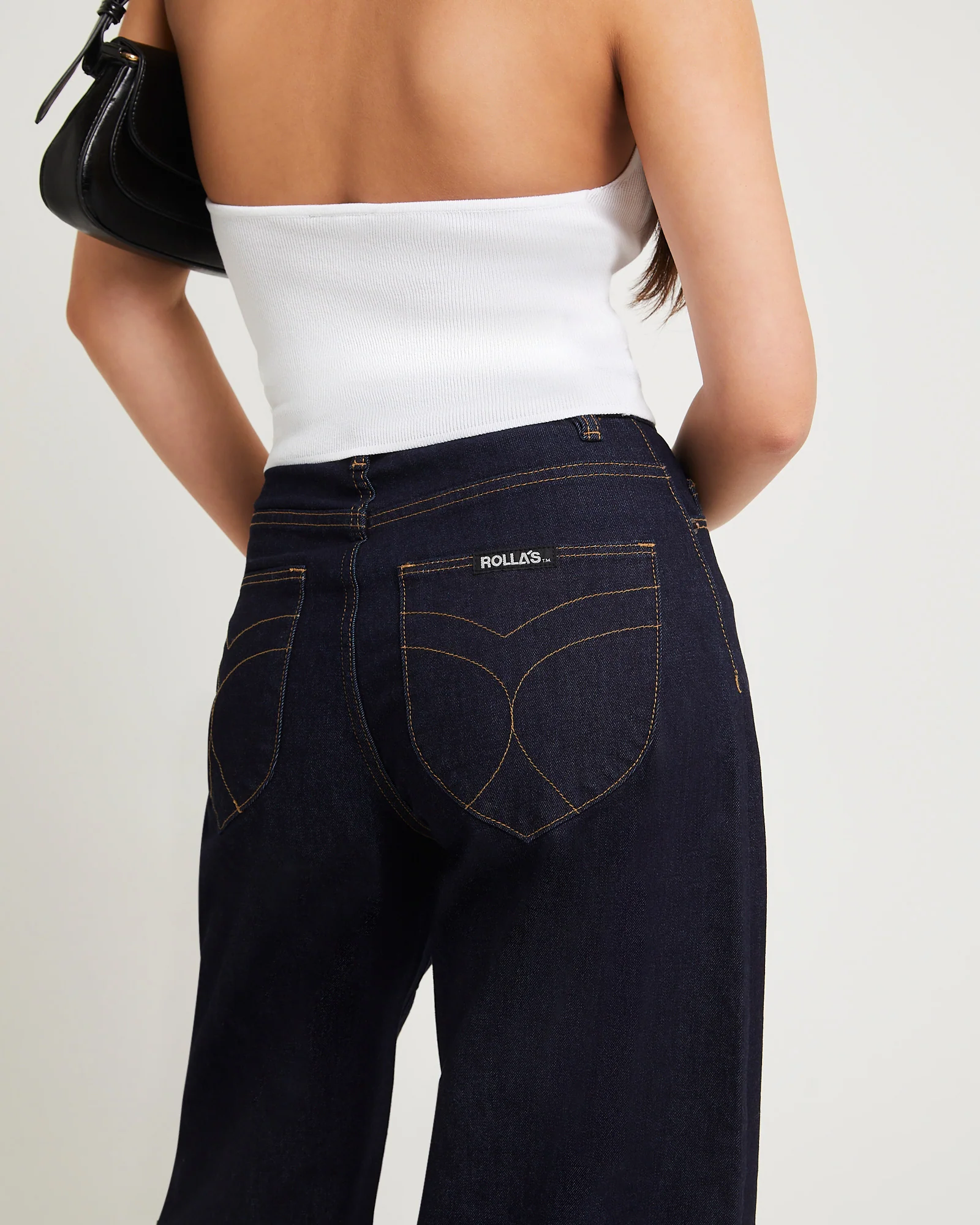 Gigi Barrel Denim Jeans Helena Rinse Blue - Image 5