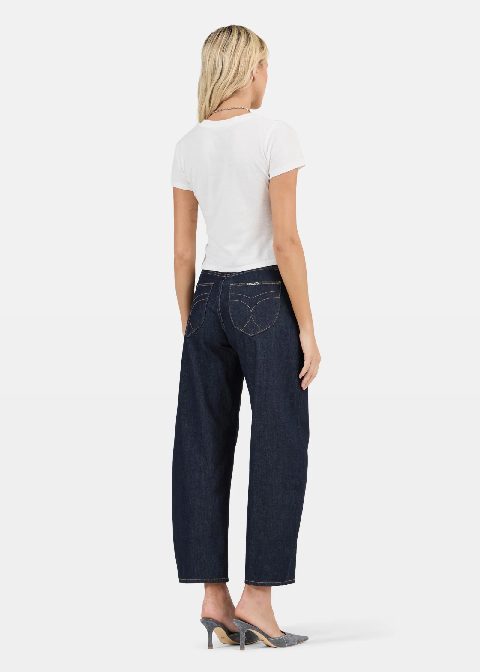 Gigi Barrel Denim Jeans - Image 3