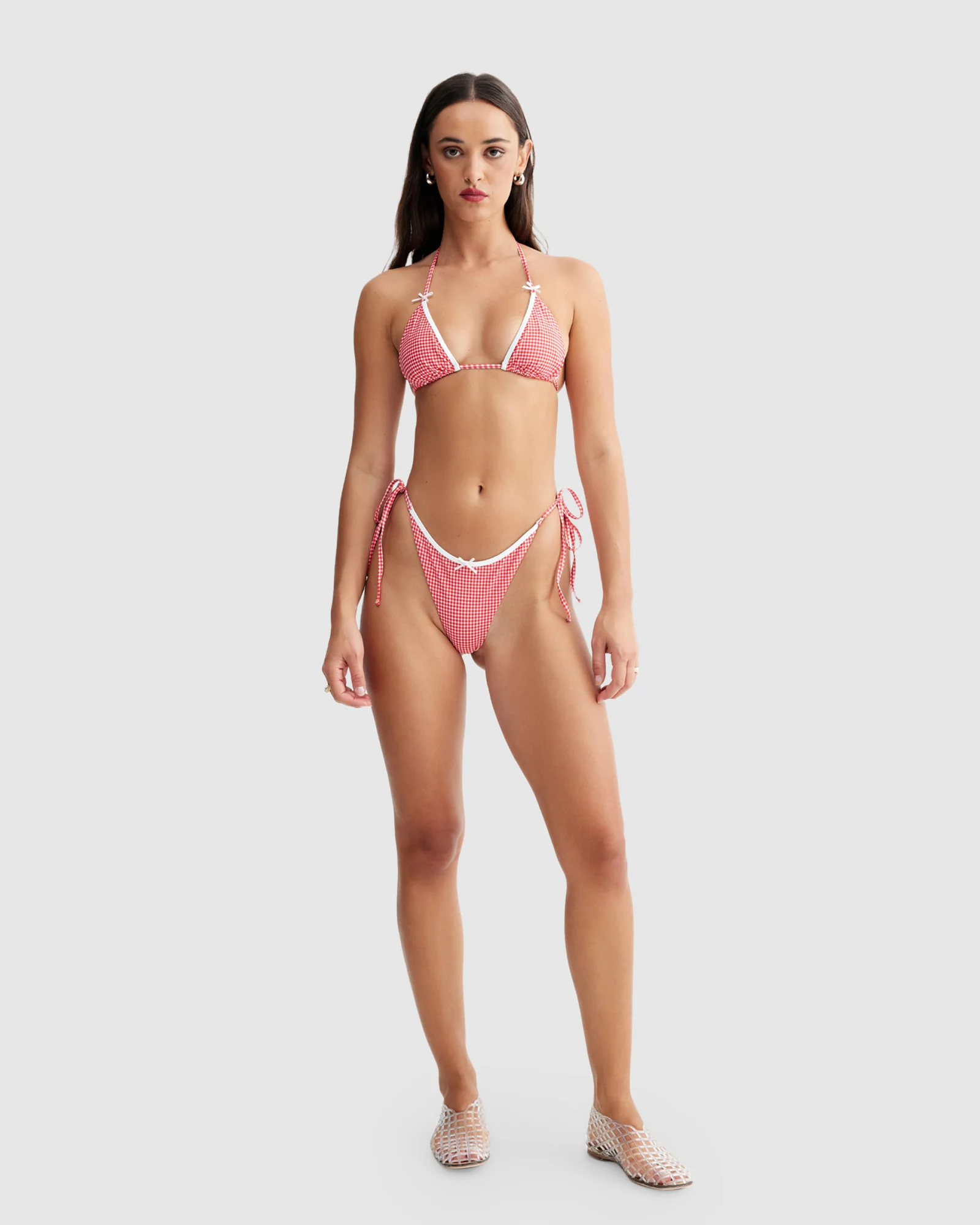 Gingham Gisel Bikini Top - Image 3