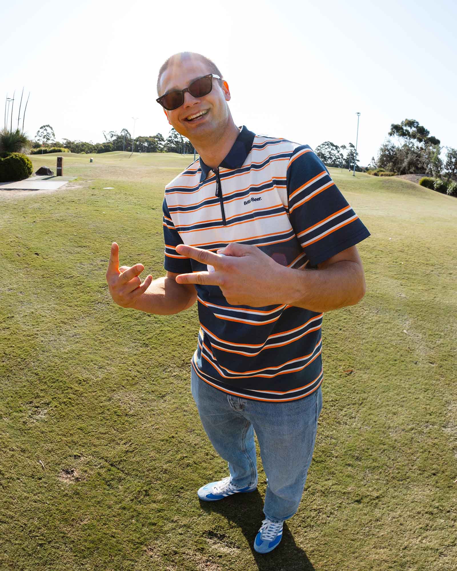Golf Polo Wordmark Shirt - Image 3
