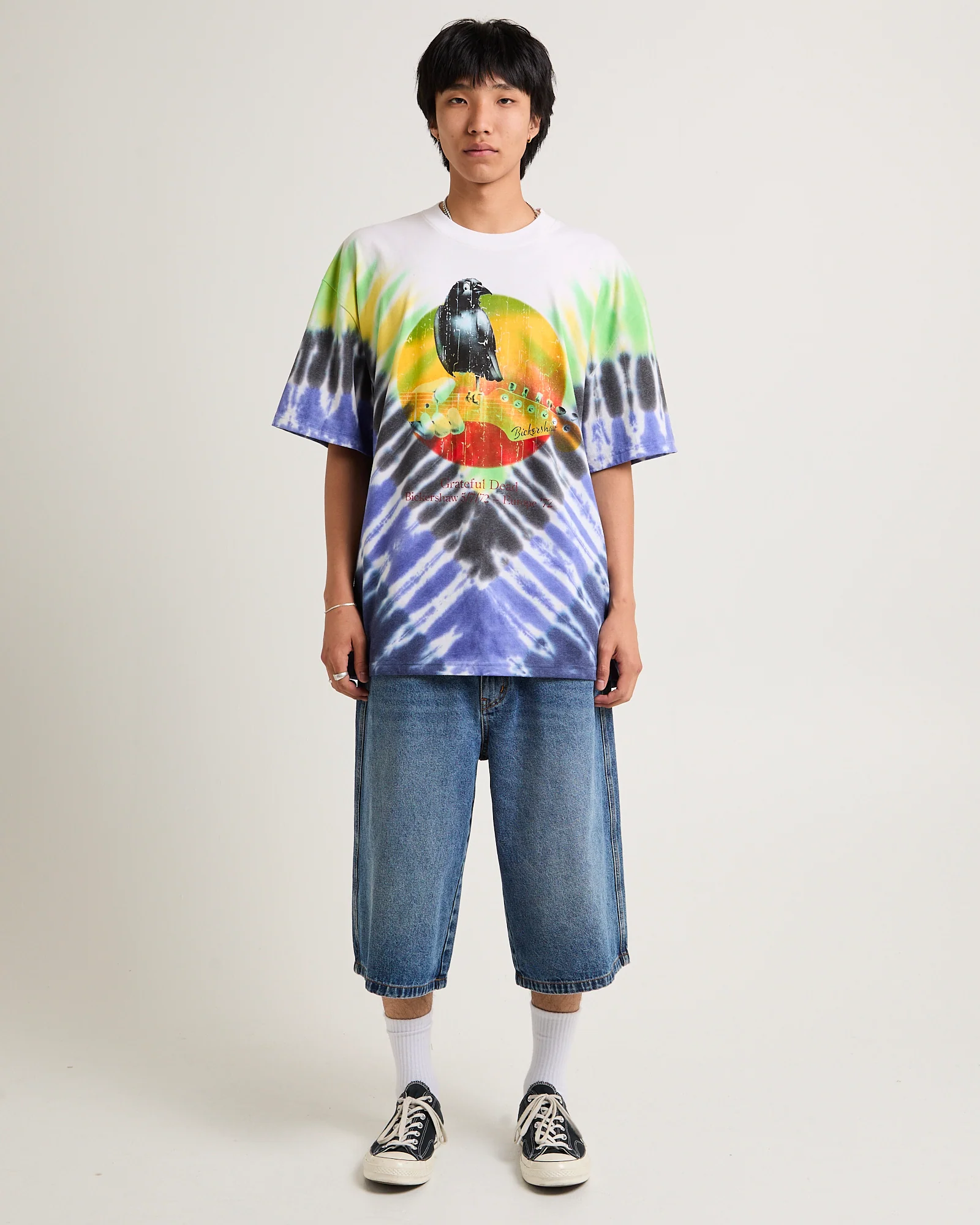 Grateful Dead Crow Tie-Dye T-Shirt - Image 3