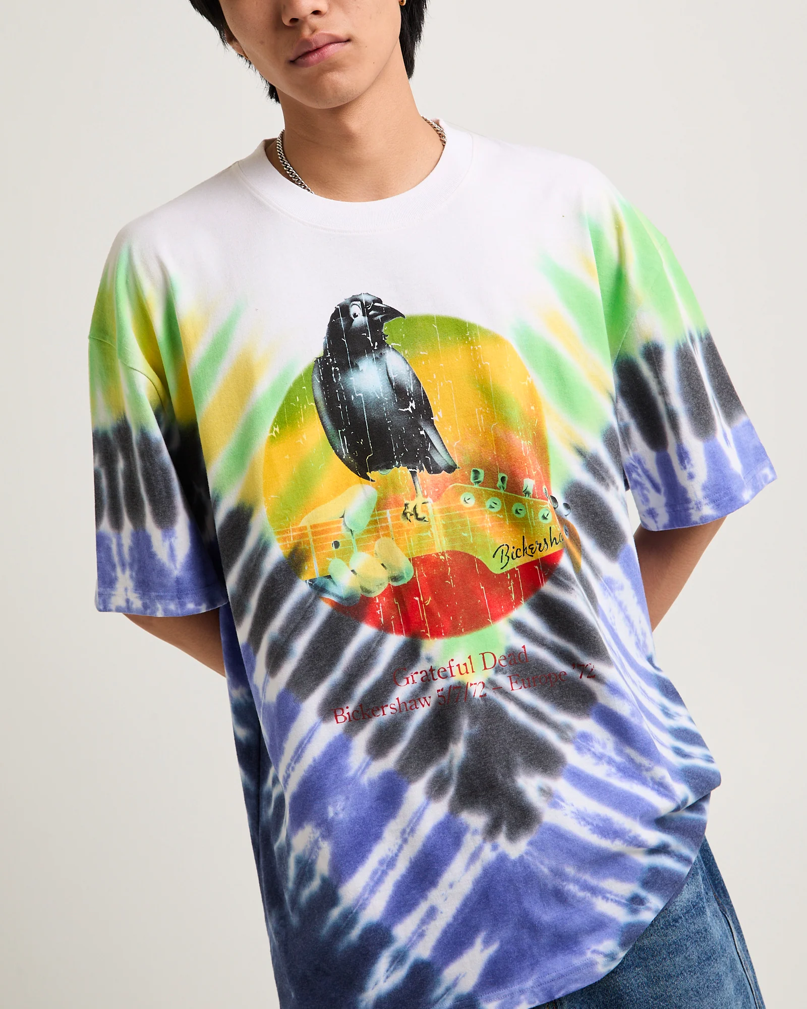 Grateful Dead Crow Tie-Dye T-Shirt - Image 5