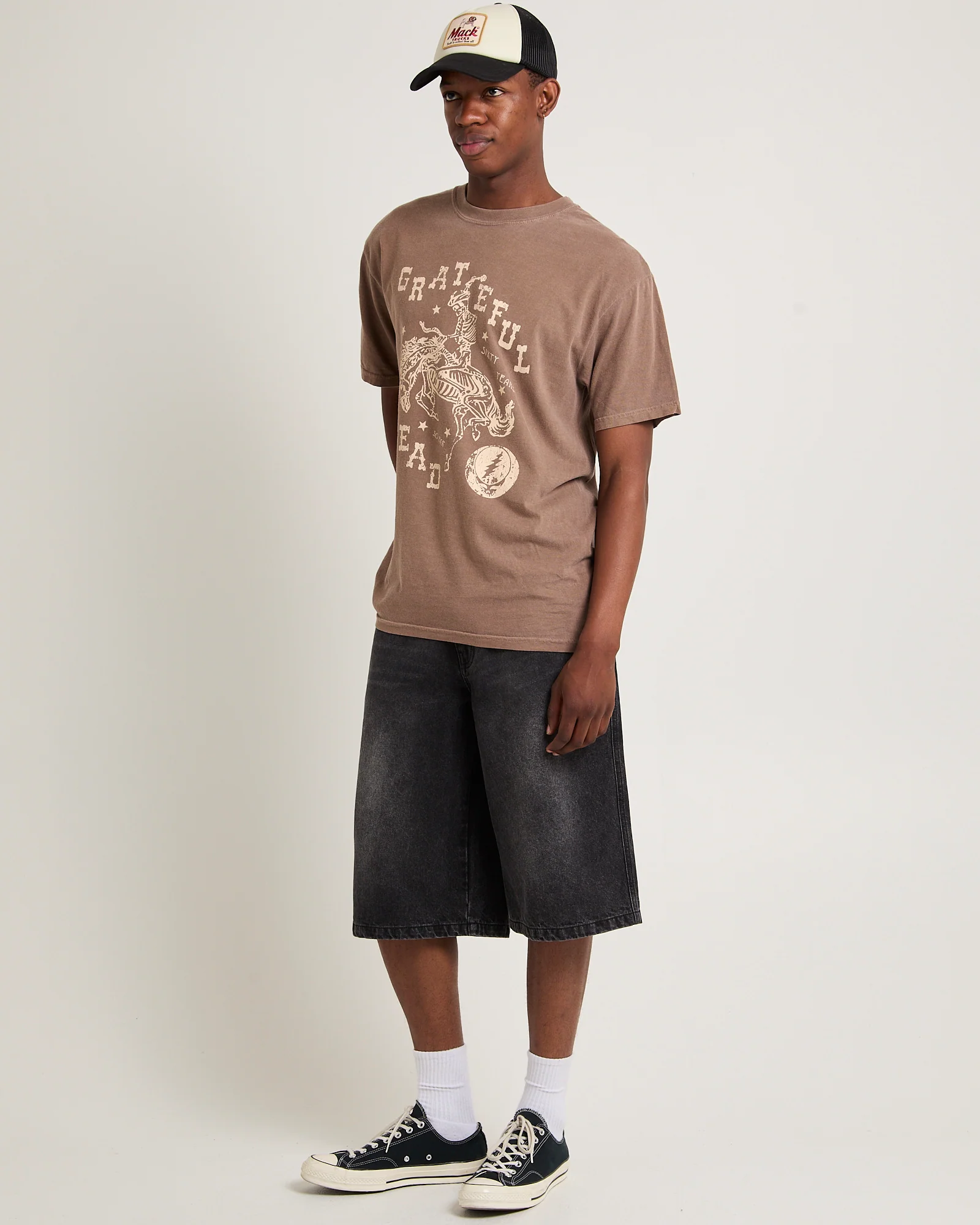 Grateful Dead T- Shirt Dark Brown - Image 4