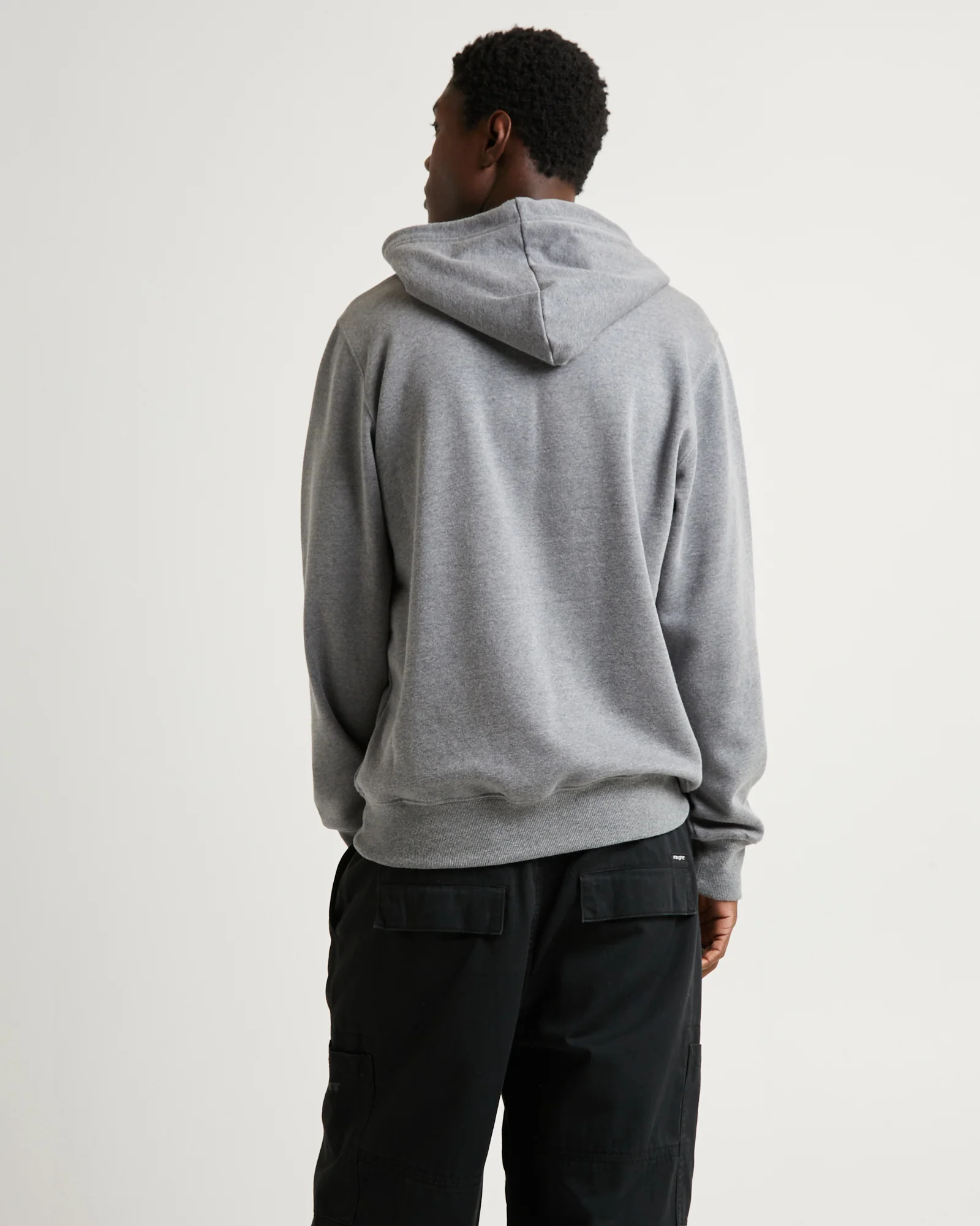 Half Dome Pullover Hoodie Grey Heather - Image 2