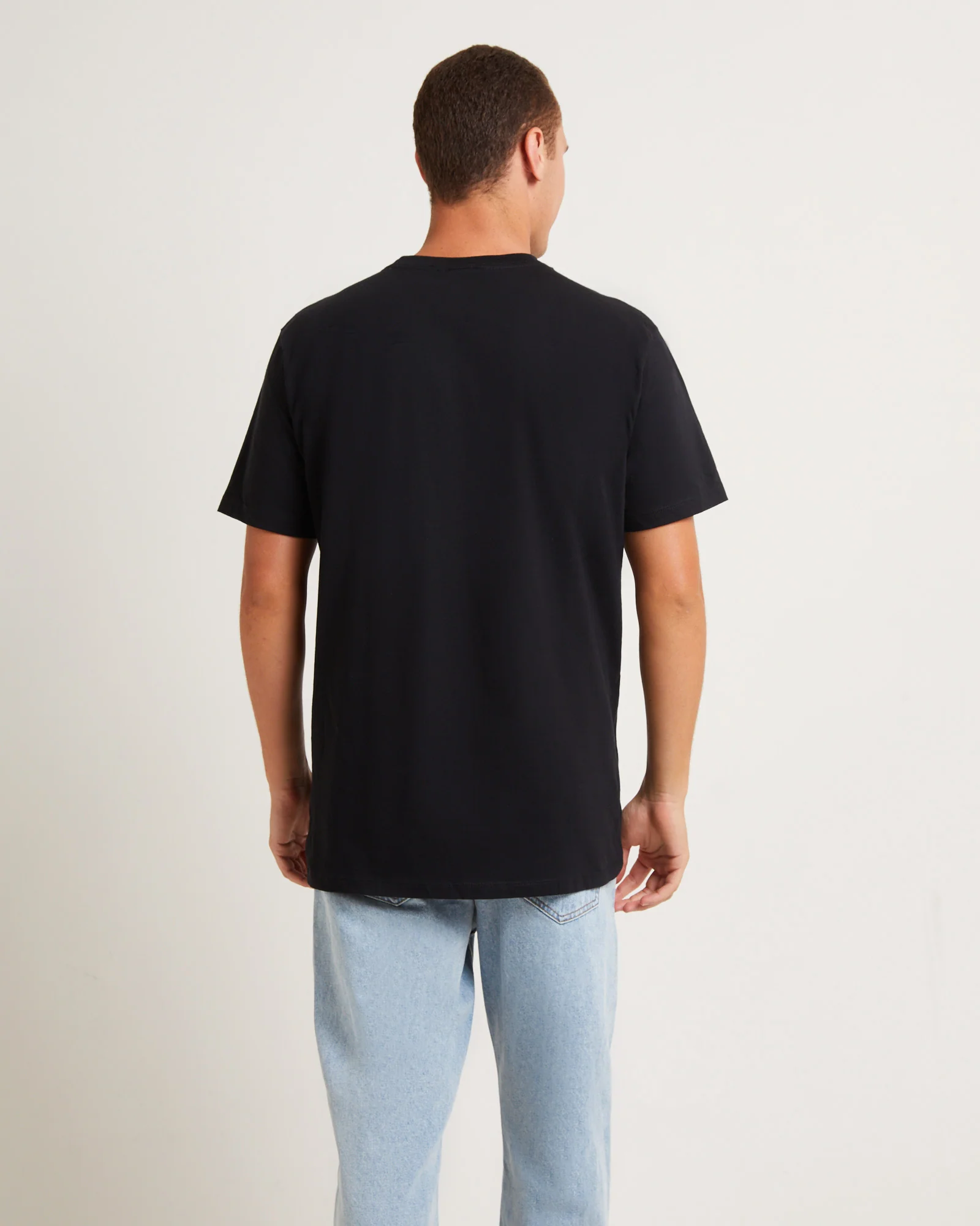 Half Dome Short Sleeve T-Shirt in Black - Image 2