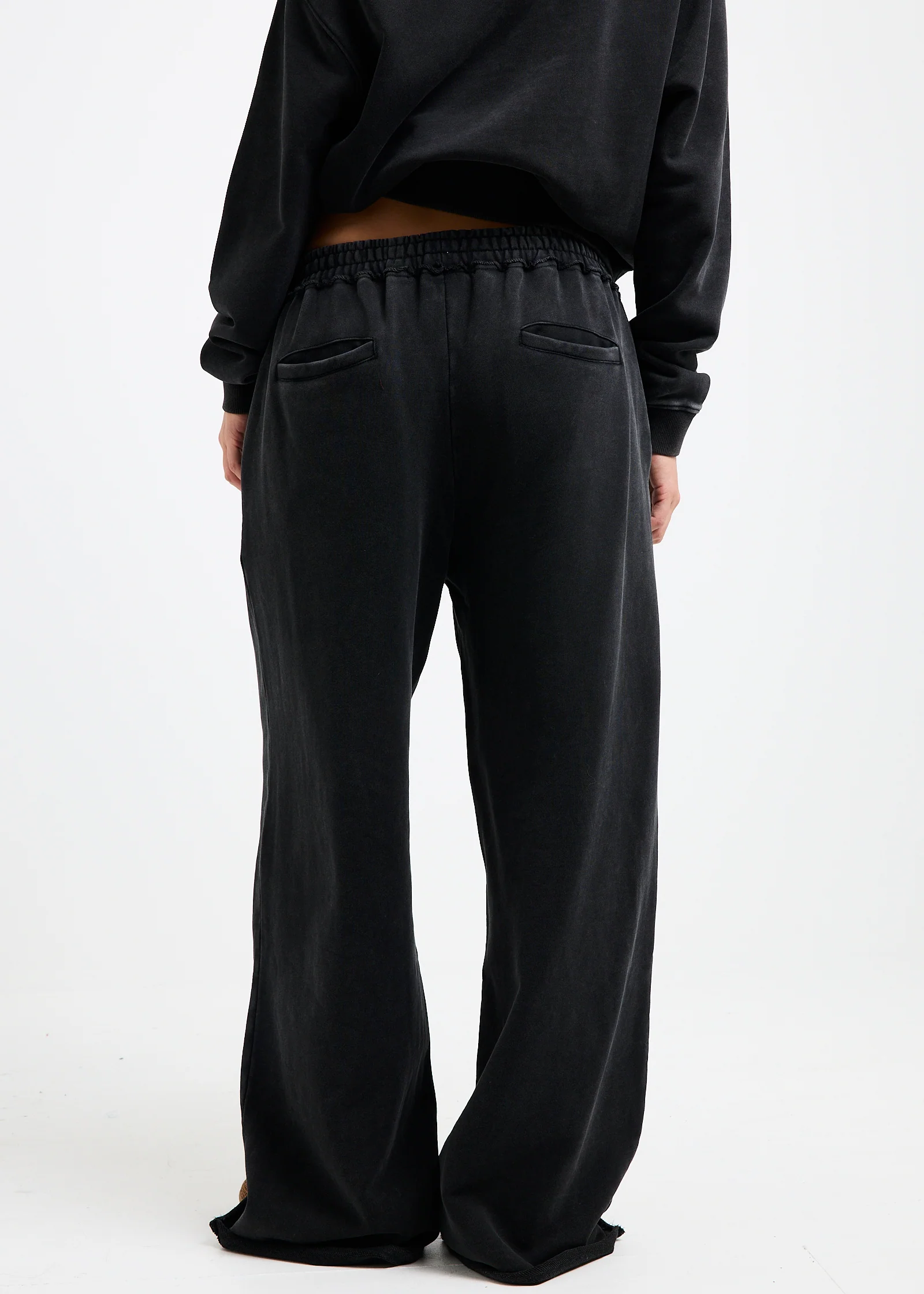 Hana Wide Leg Fleece Pants - Image 4