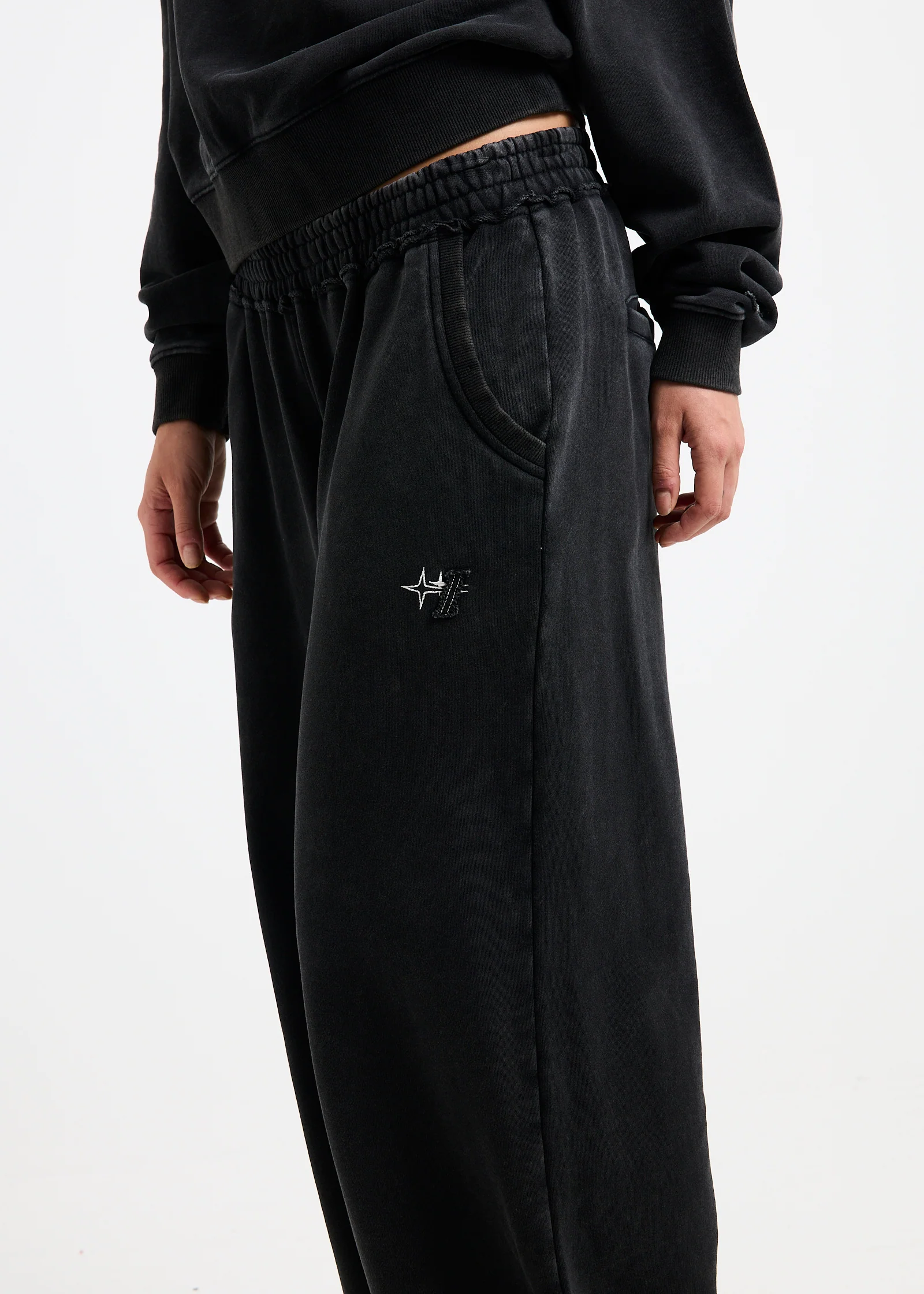 Hana Wide Leg Fleece Pants - Image 5