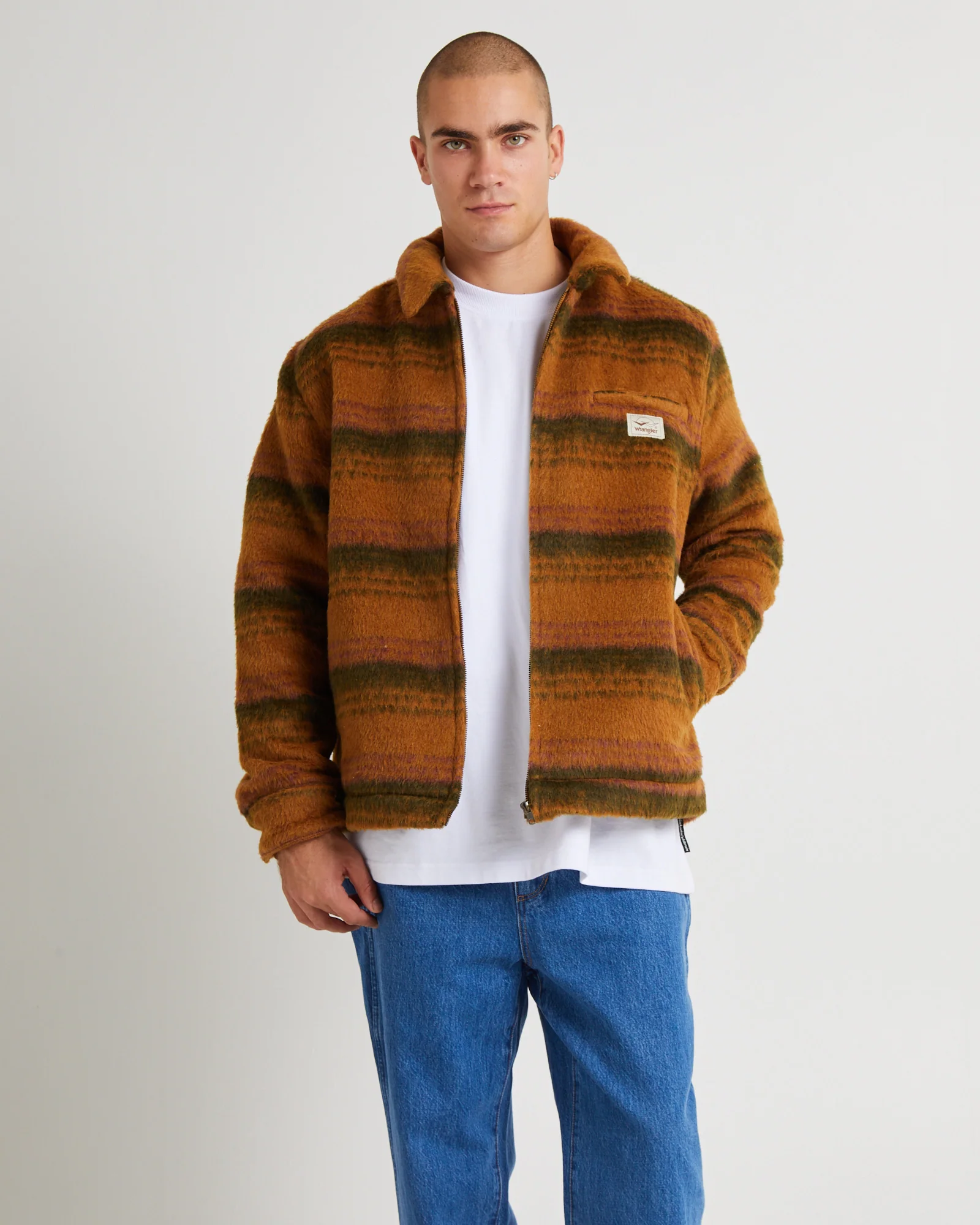 Harrington Jacket Brushed Rust