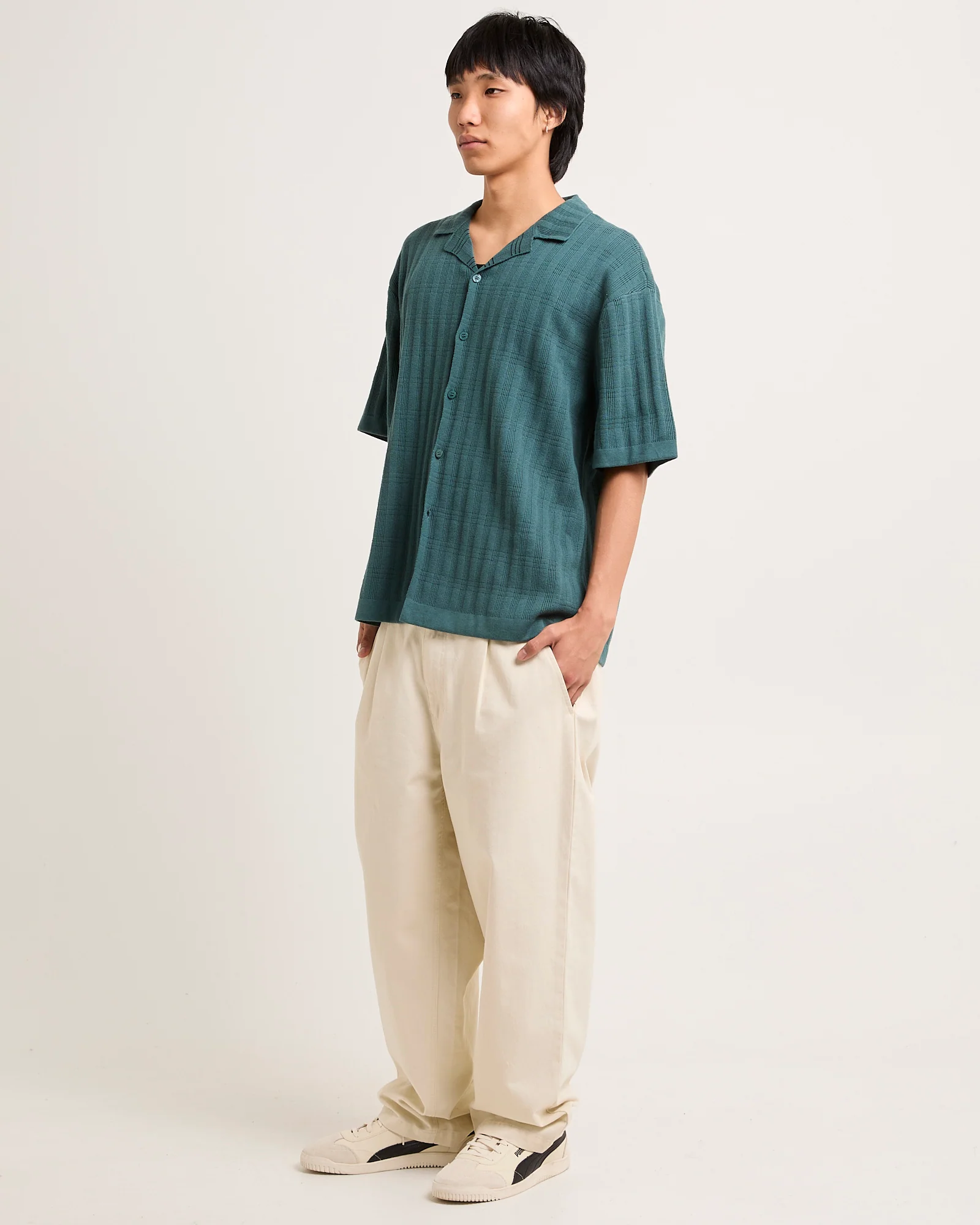 Hayes Knit Short Sleeve Resort Shirt - Image 4