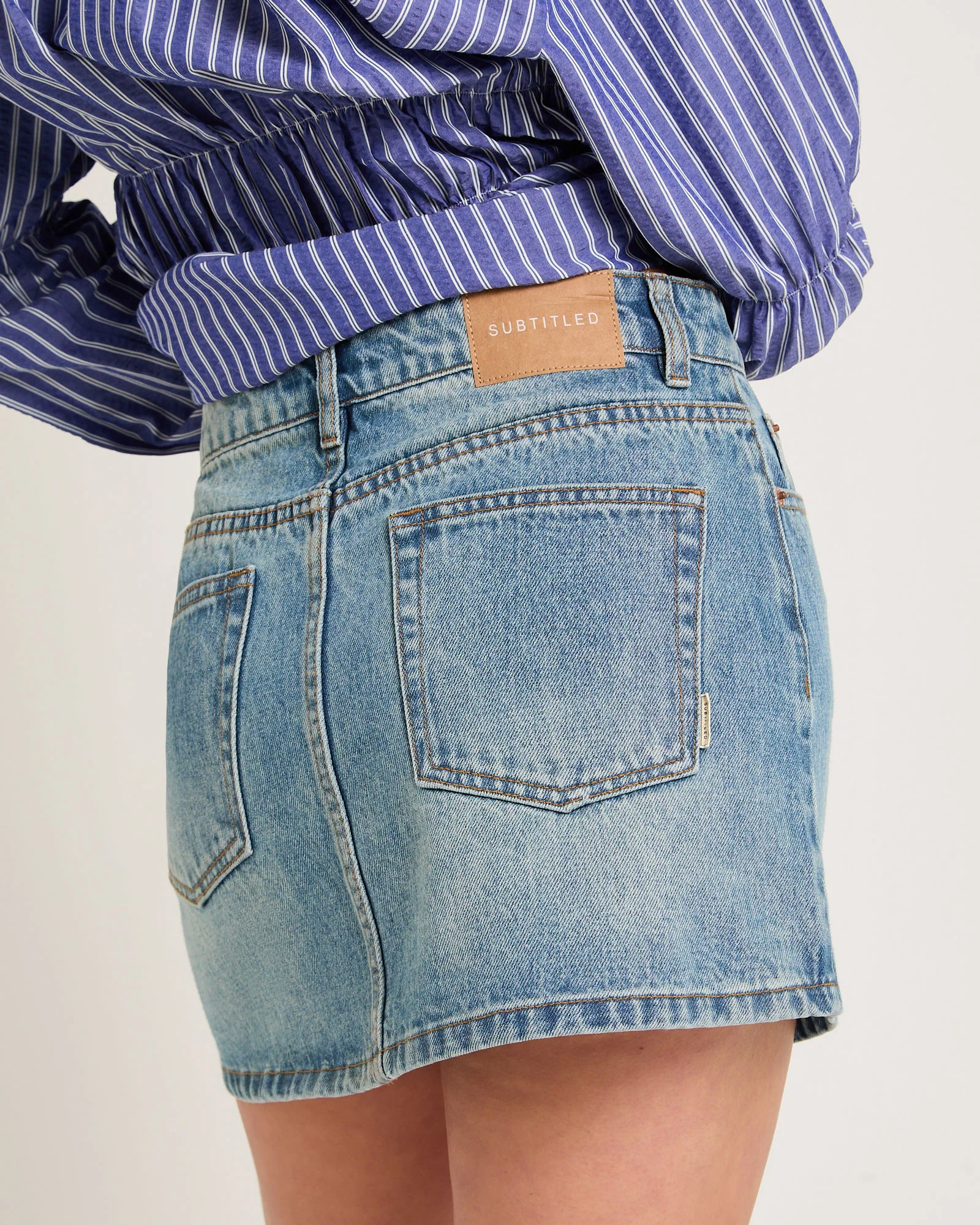 Hazel Denim Skirt - Image 2