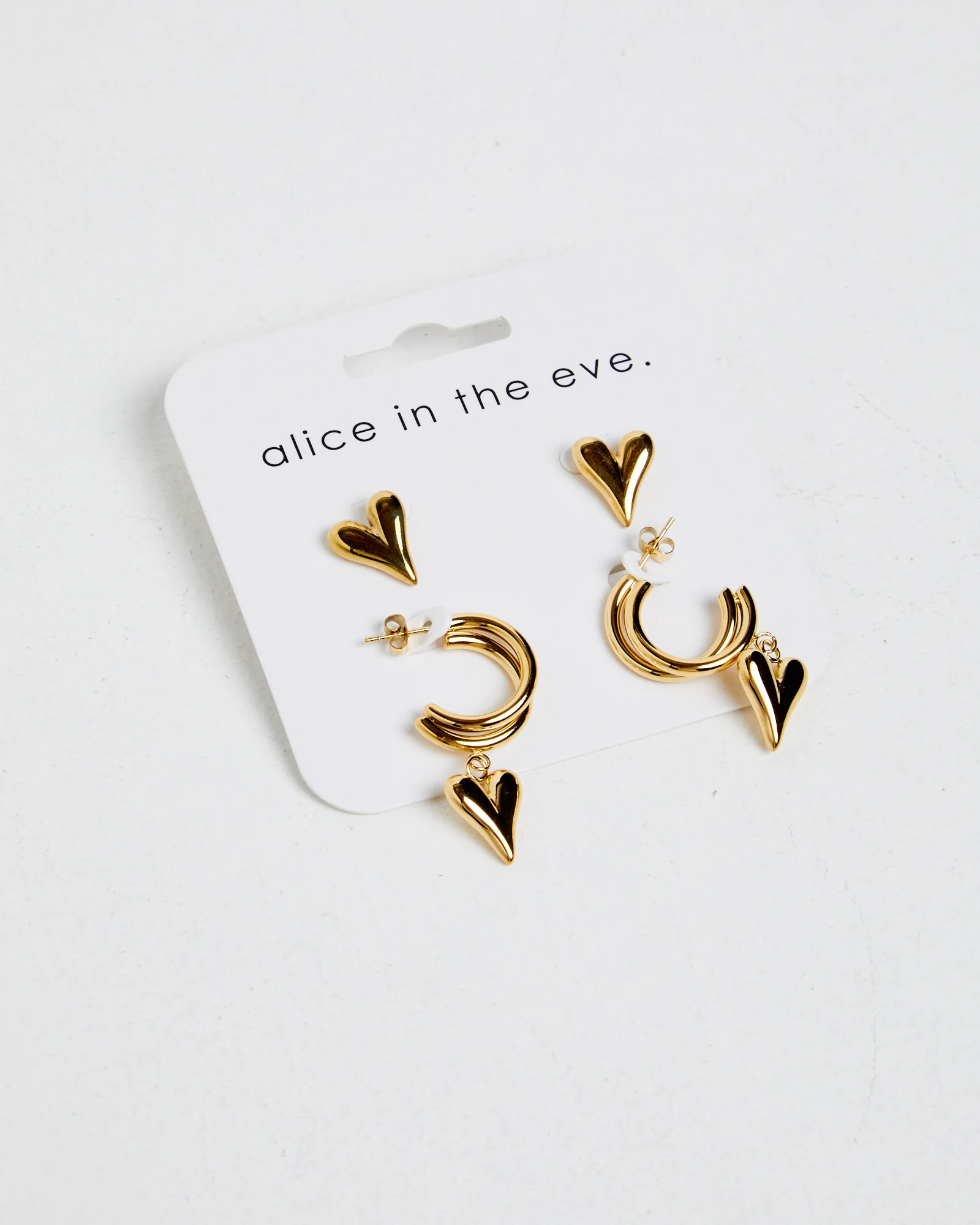 Heartthrob Earring 2 Pack Gold