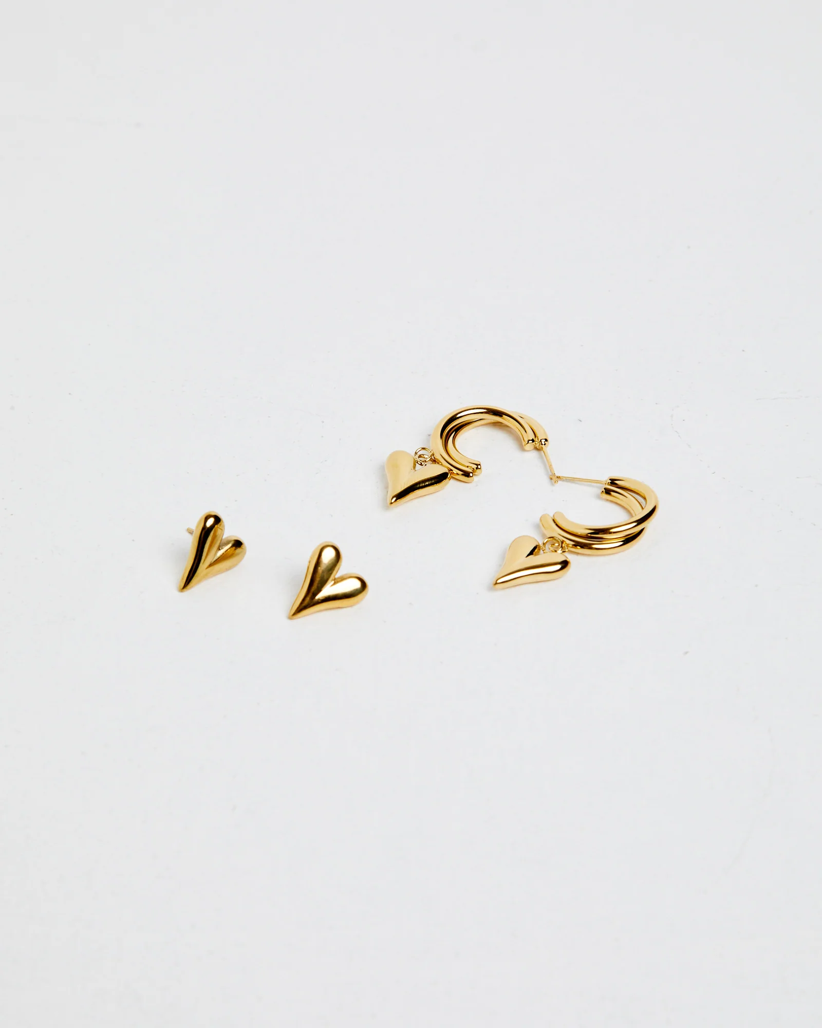 Heartthrob Earring 2 Pack Gold - Image 5