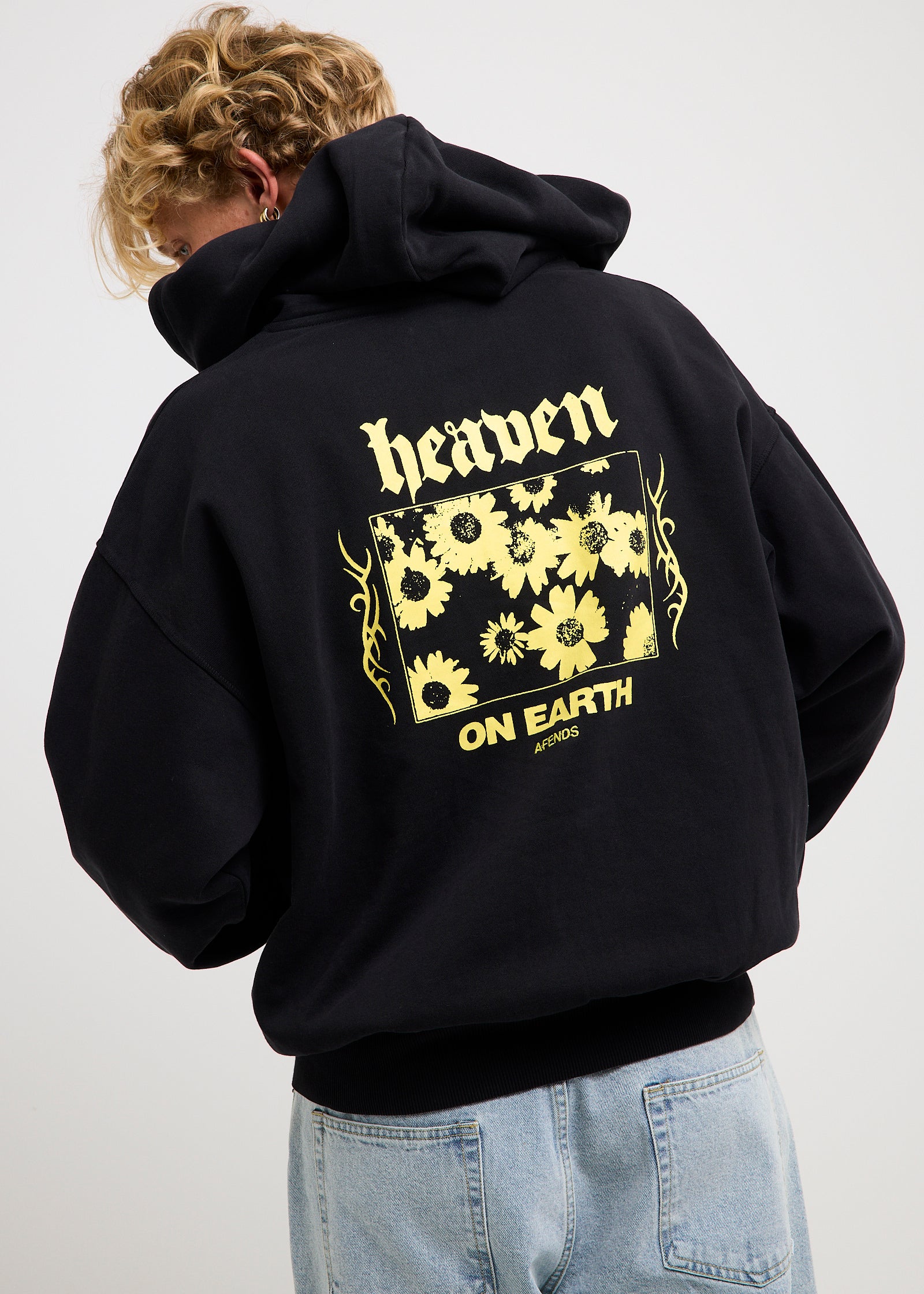 Heaven Boxy Zip Hoodie - Image 2