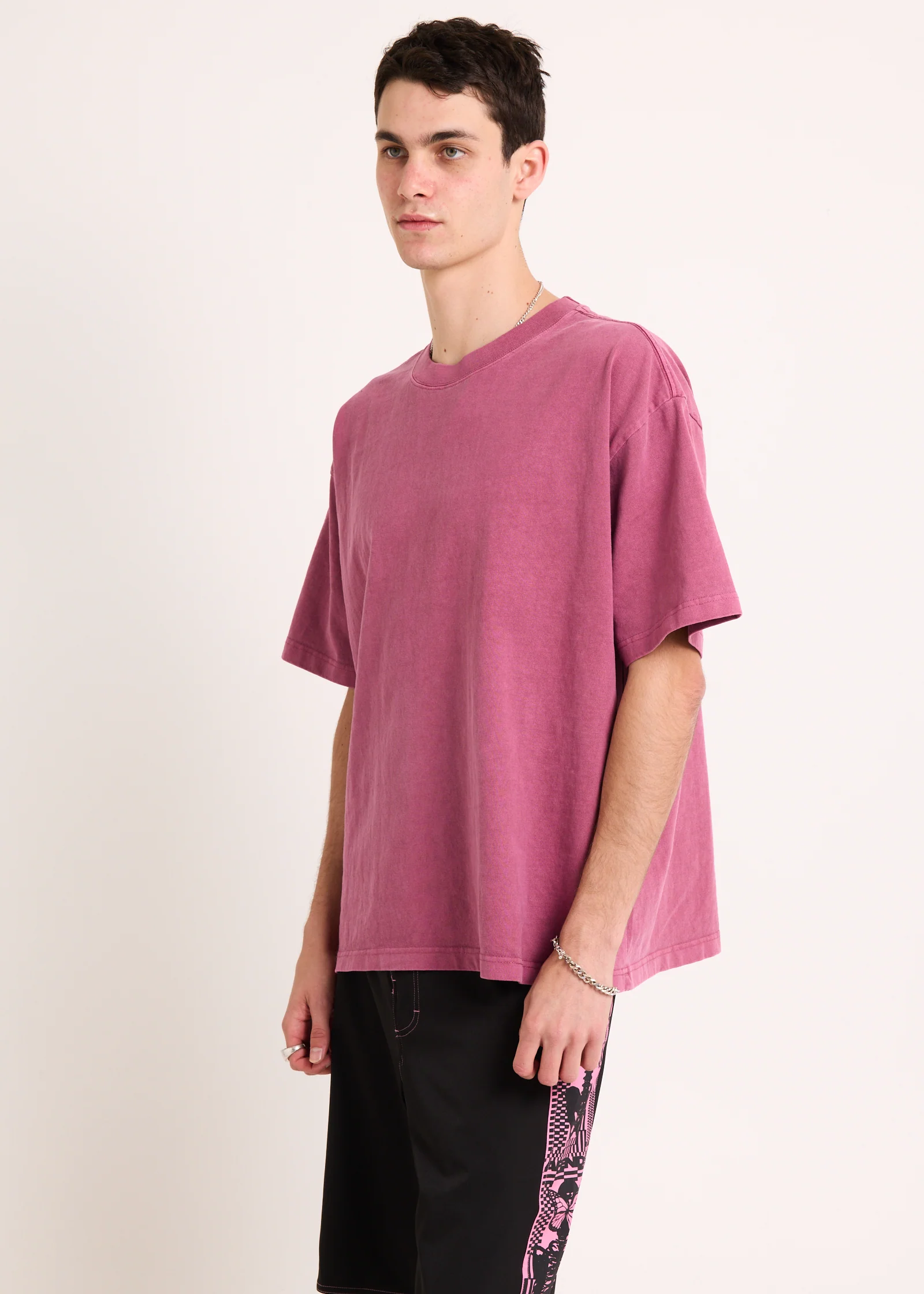 Heavy Crop Washed T-Shirt - Image 4