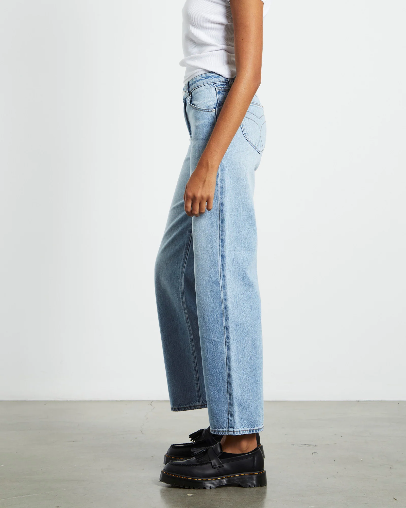 Heidi Low Jeans Lyocell Blue - Image 4