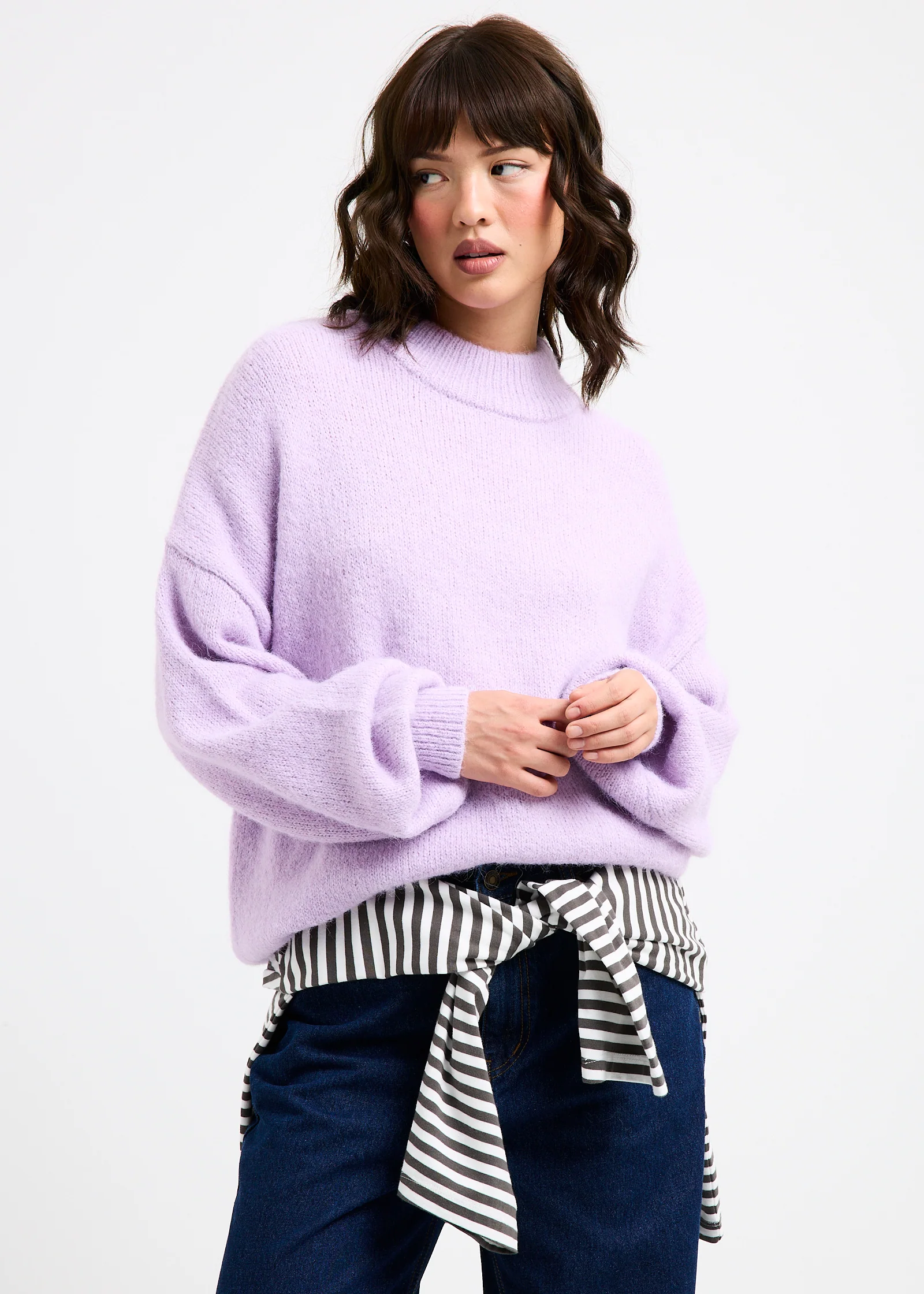 Helly Crew Neck Knit Jumper