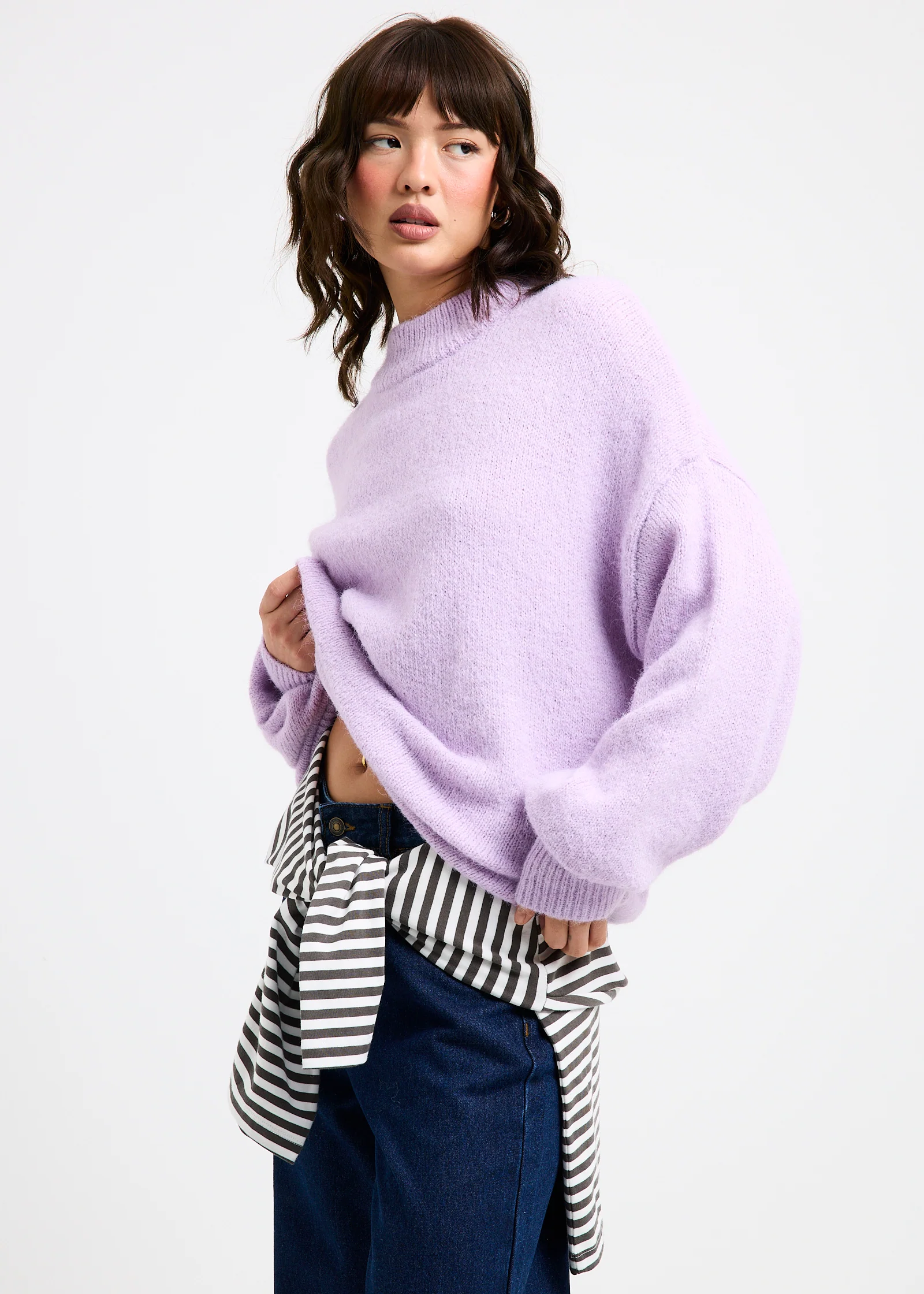 Helly Crew Neck Knit Jumper - Image 3