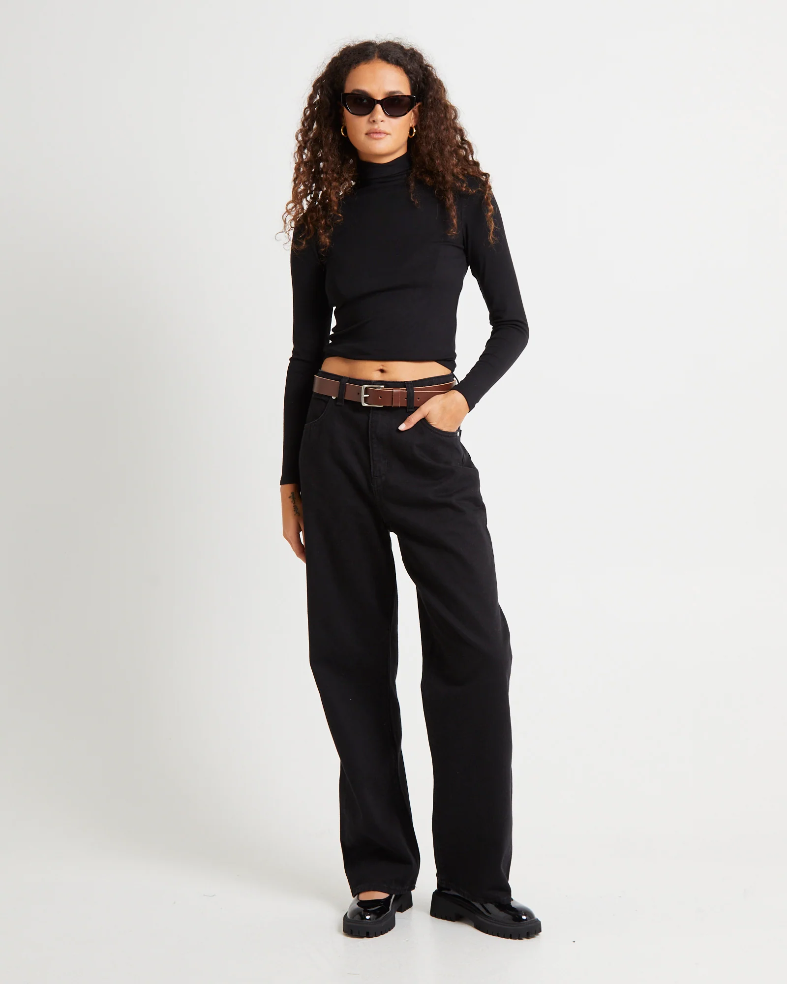 Hi Bella Baggy Denim Jeans Incognito - Image 3
