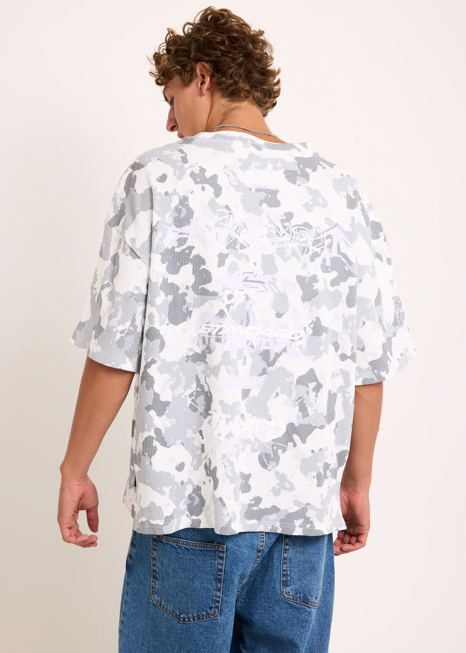 Hicks Waffle Camo T-Shirt - Image 2