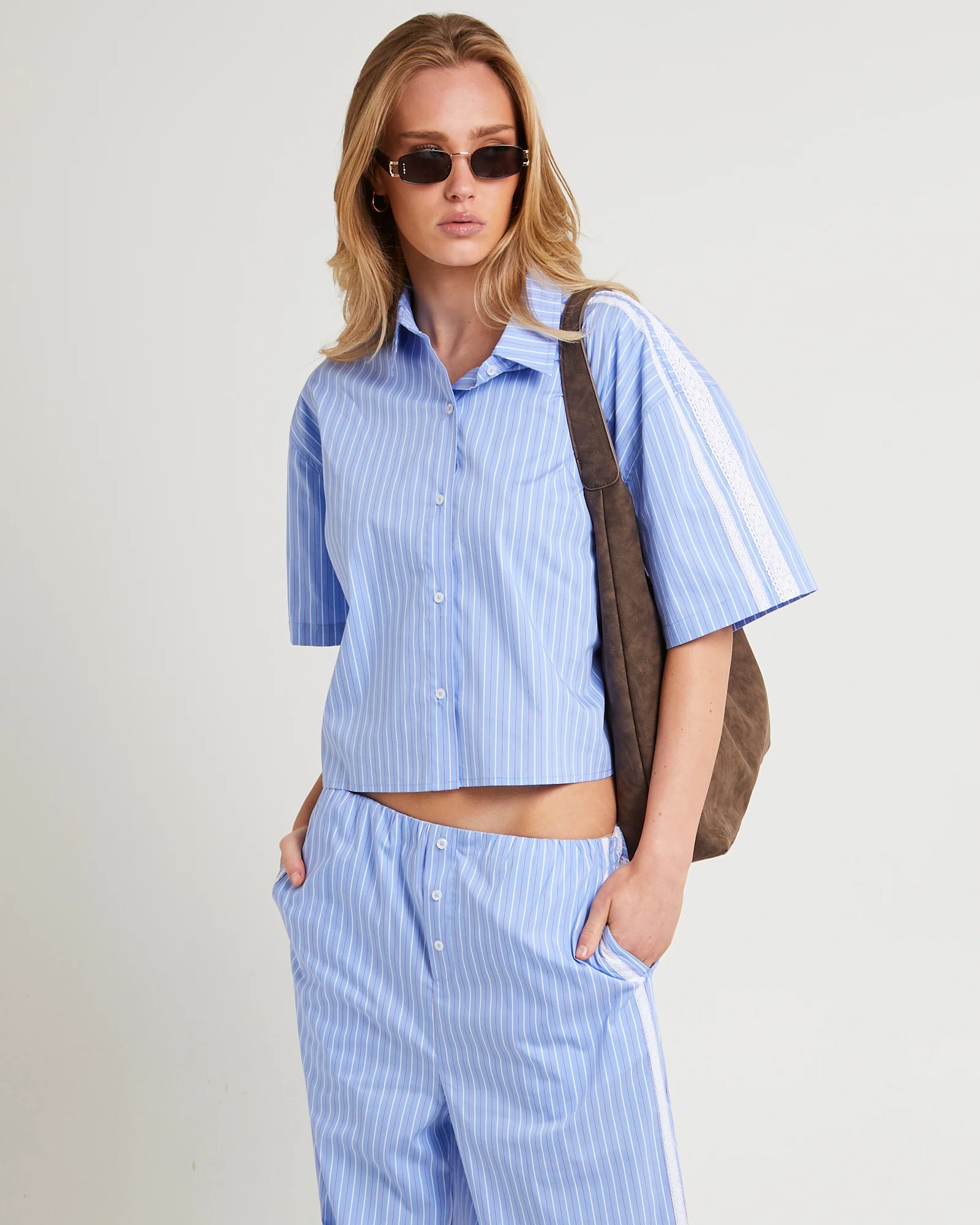 Hideaway Sports Stripe Short Sleeve Shirt