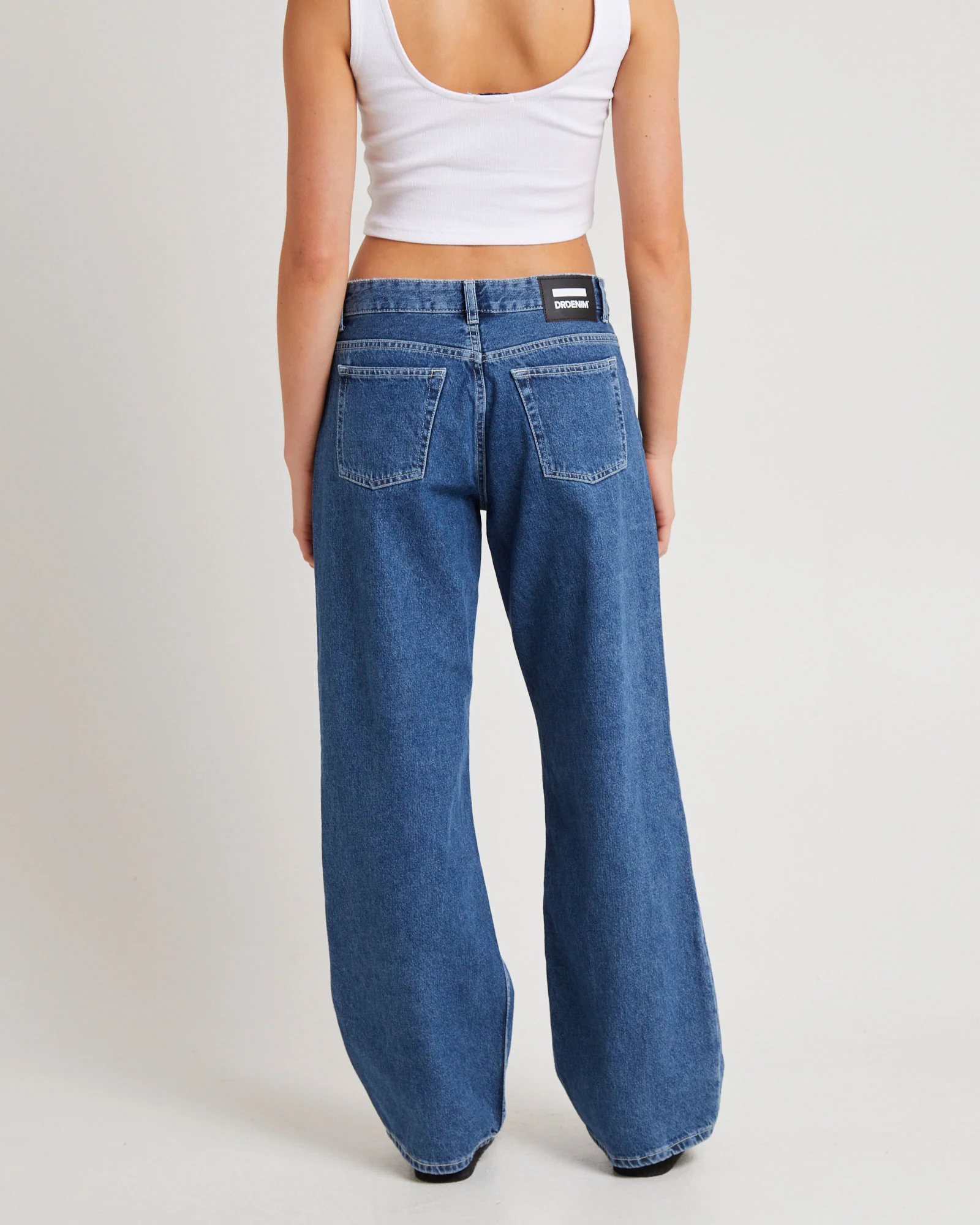 Hill Low Denim Jeans Pebble Mid Stone - Image 2