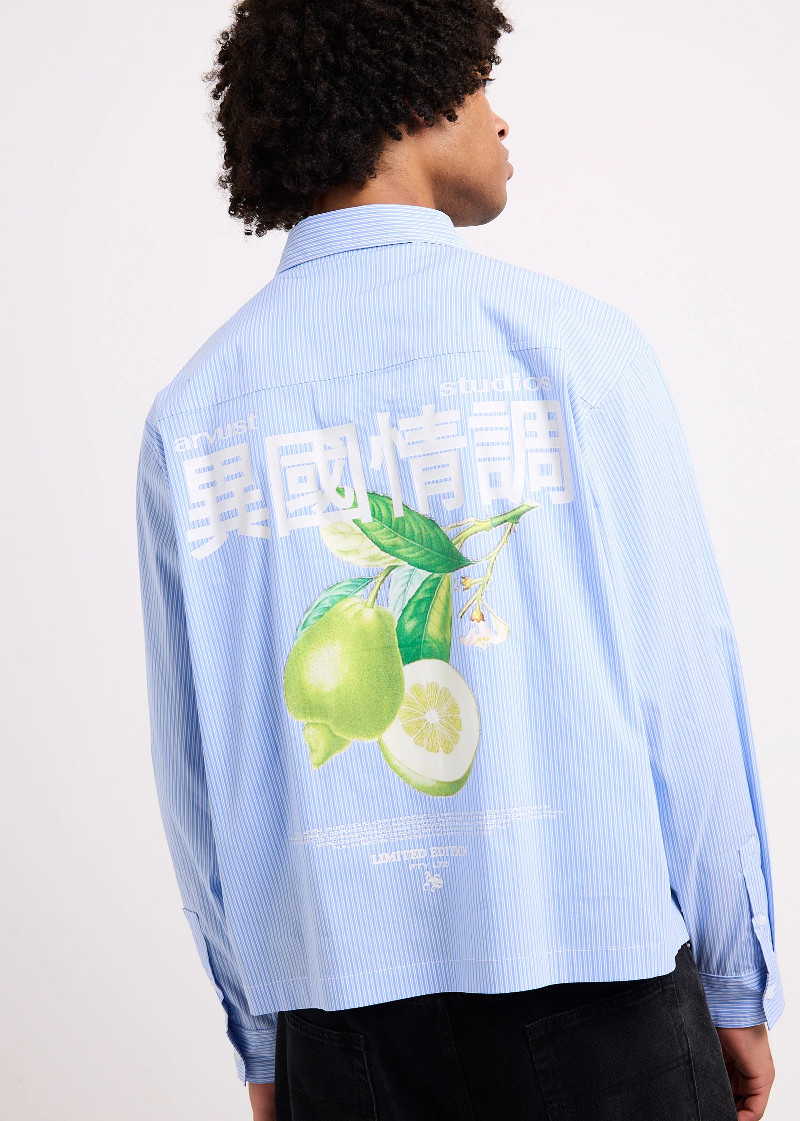 Honolulu Cropped Long Sleeve Shirt - Image 2