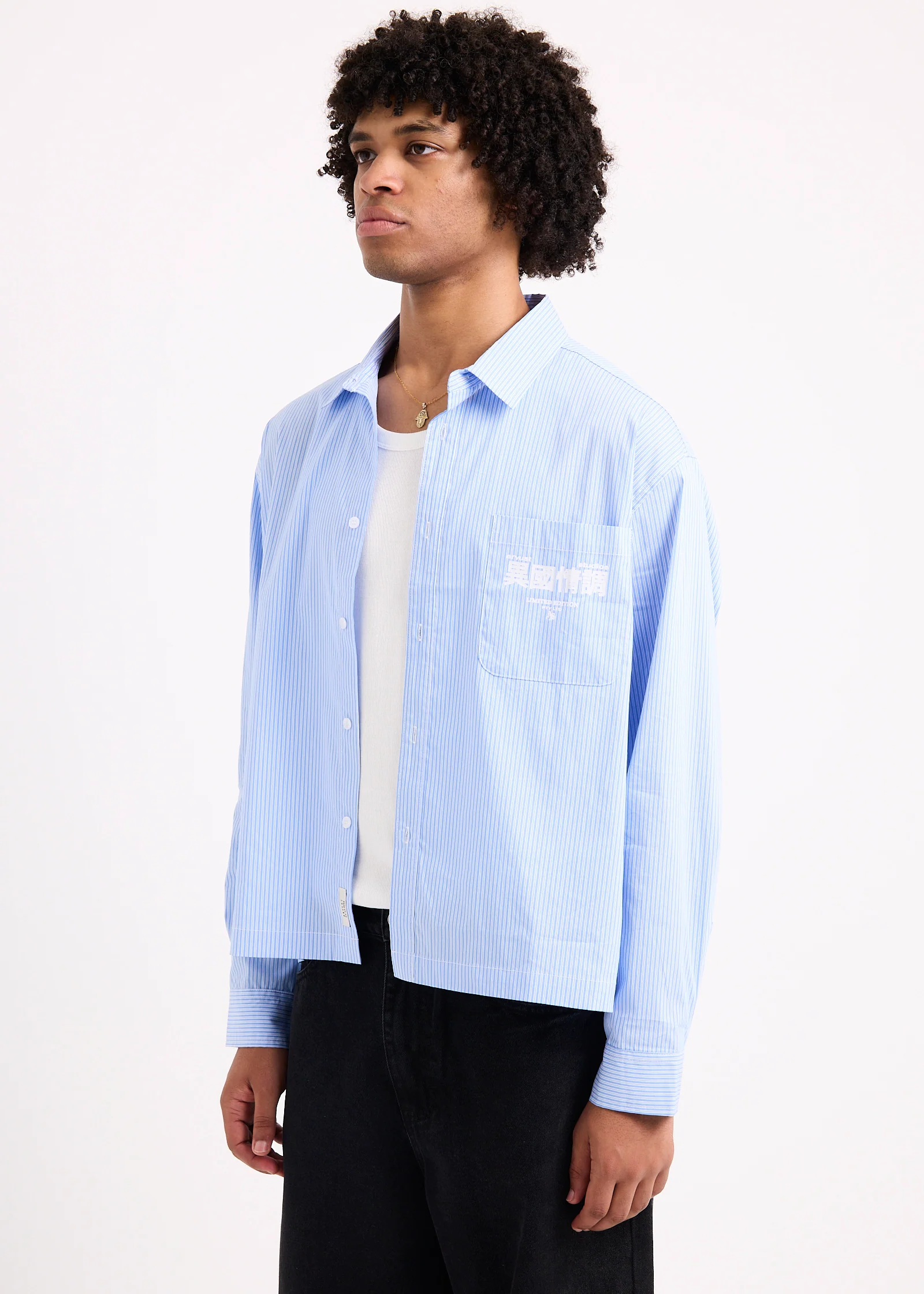 Honolulu Cropped Long Sleeve Shirt - Image 3