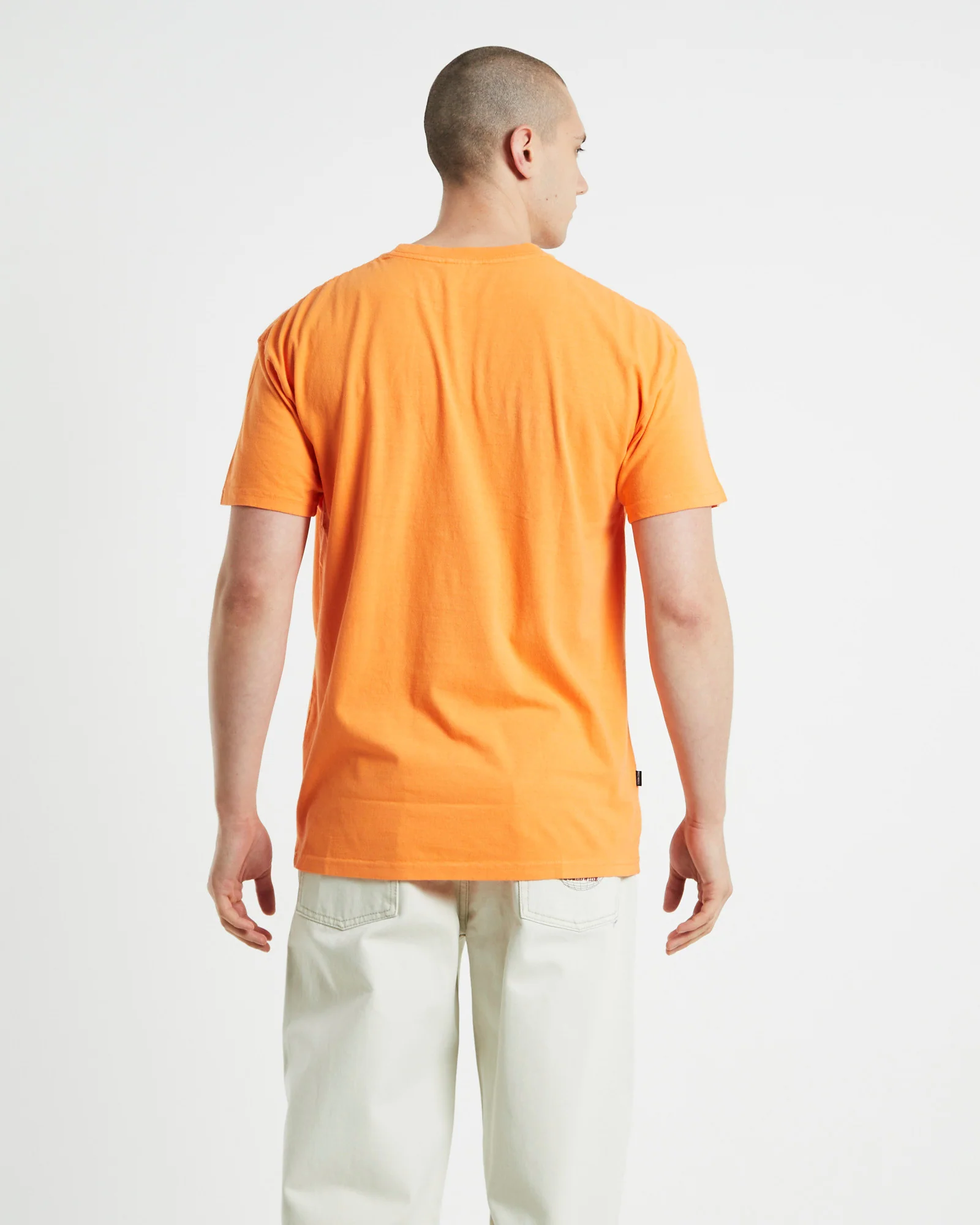 Hoonheads 50-50 AAA Short Sleeve T-shirt Pigment Blazing Orange - Image 2