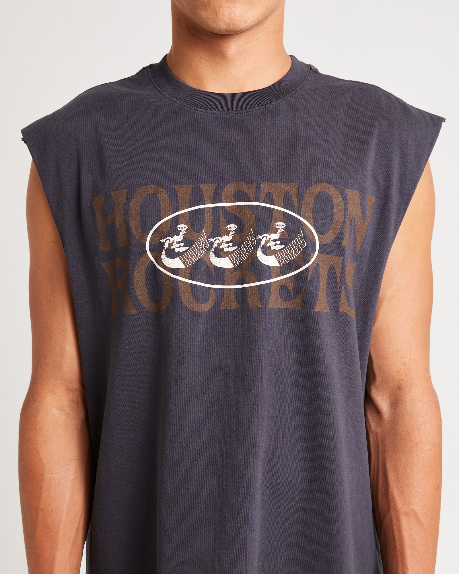 Houston Rockets Triad Muscle T-Shirt - Image 5