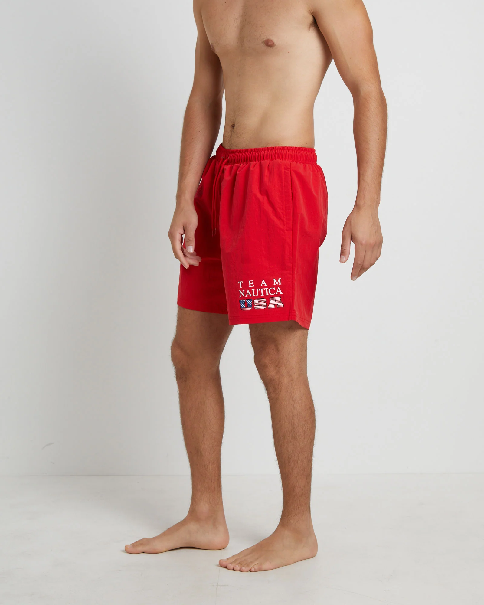 Hyron Swimshorts in True Red - Image 4