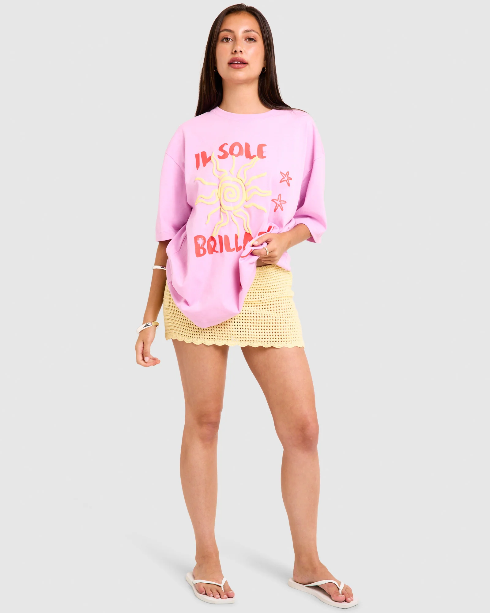 Il Sole Oversized Short Sleeve T-Shirt