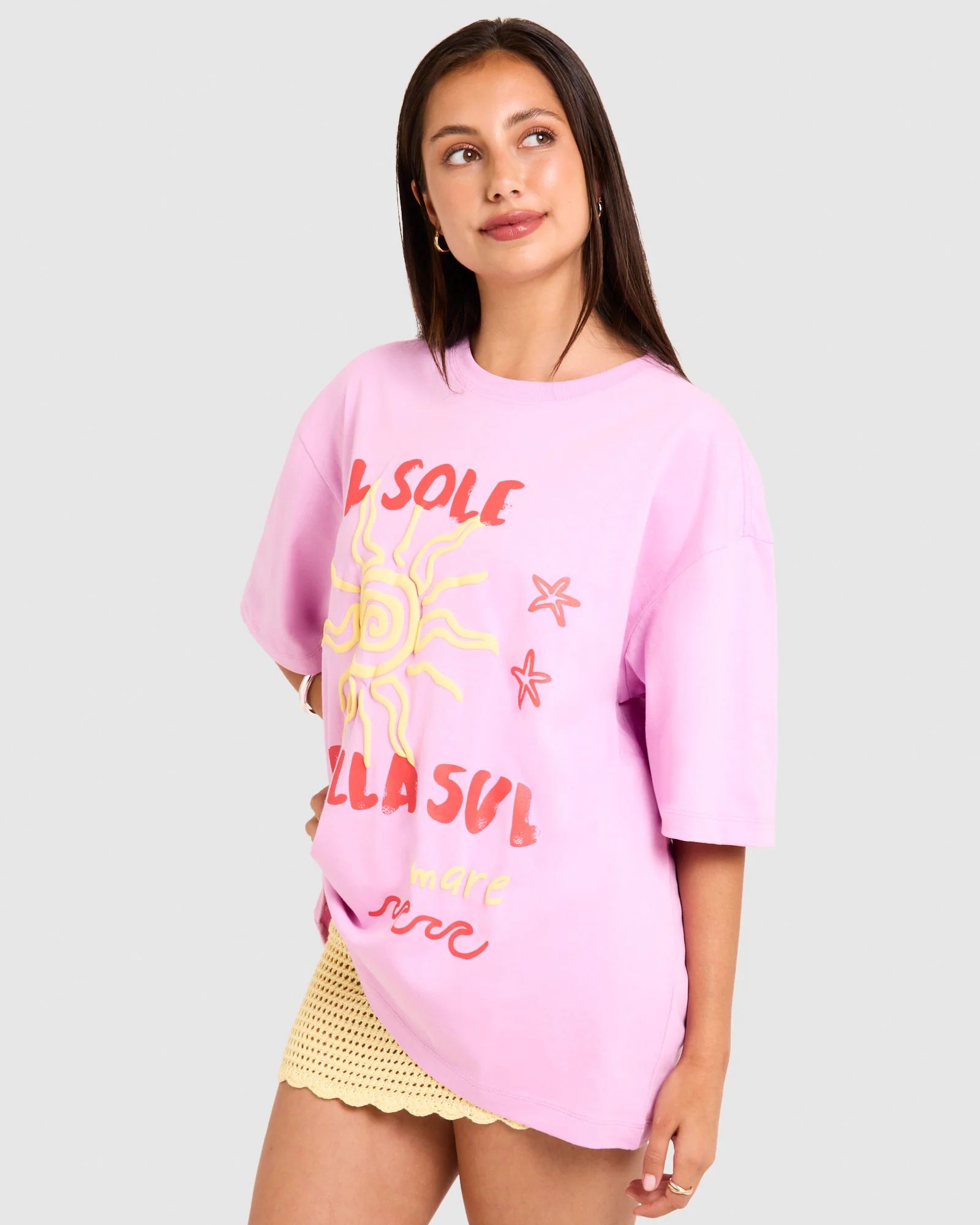 Il Sole Oversized Short Sleeve T-Shirt - Image 4