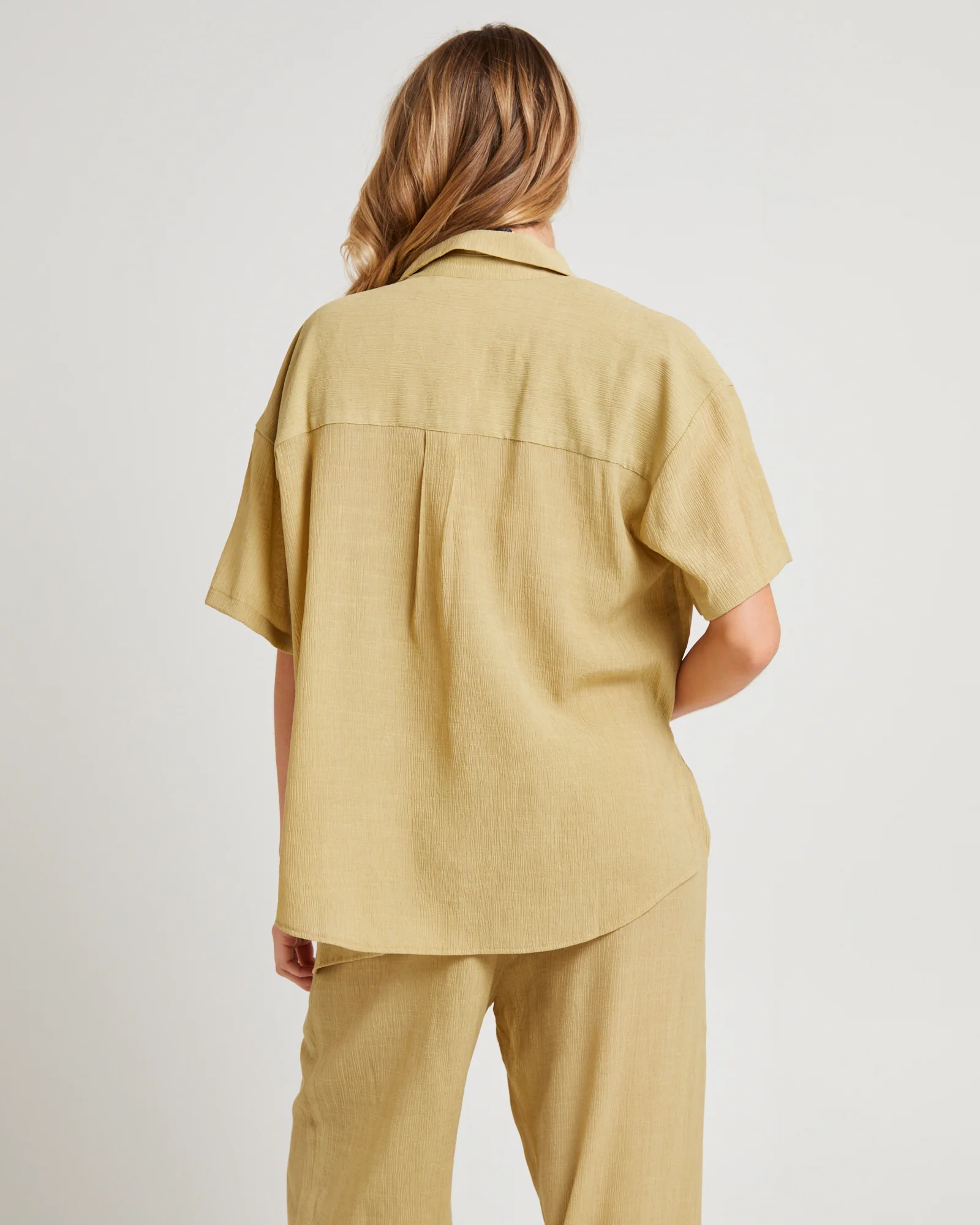 Indra Crinkle Oversized Shirt - Image 2