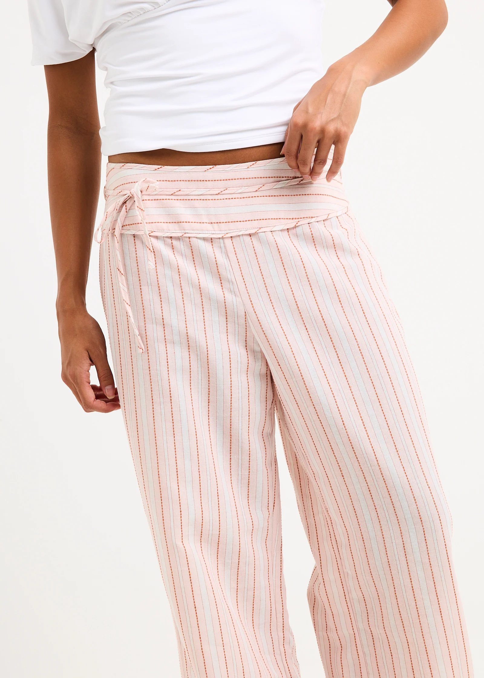 Ines Stripes Low Rise Pants - Image 2